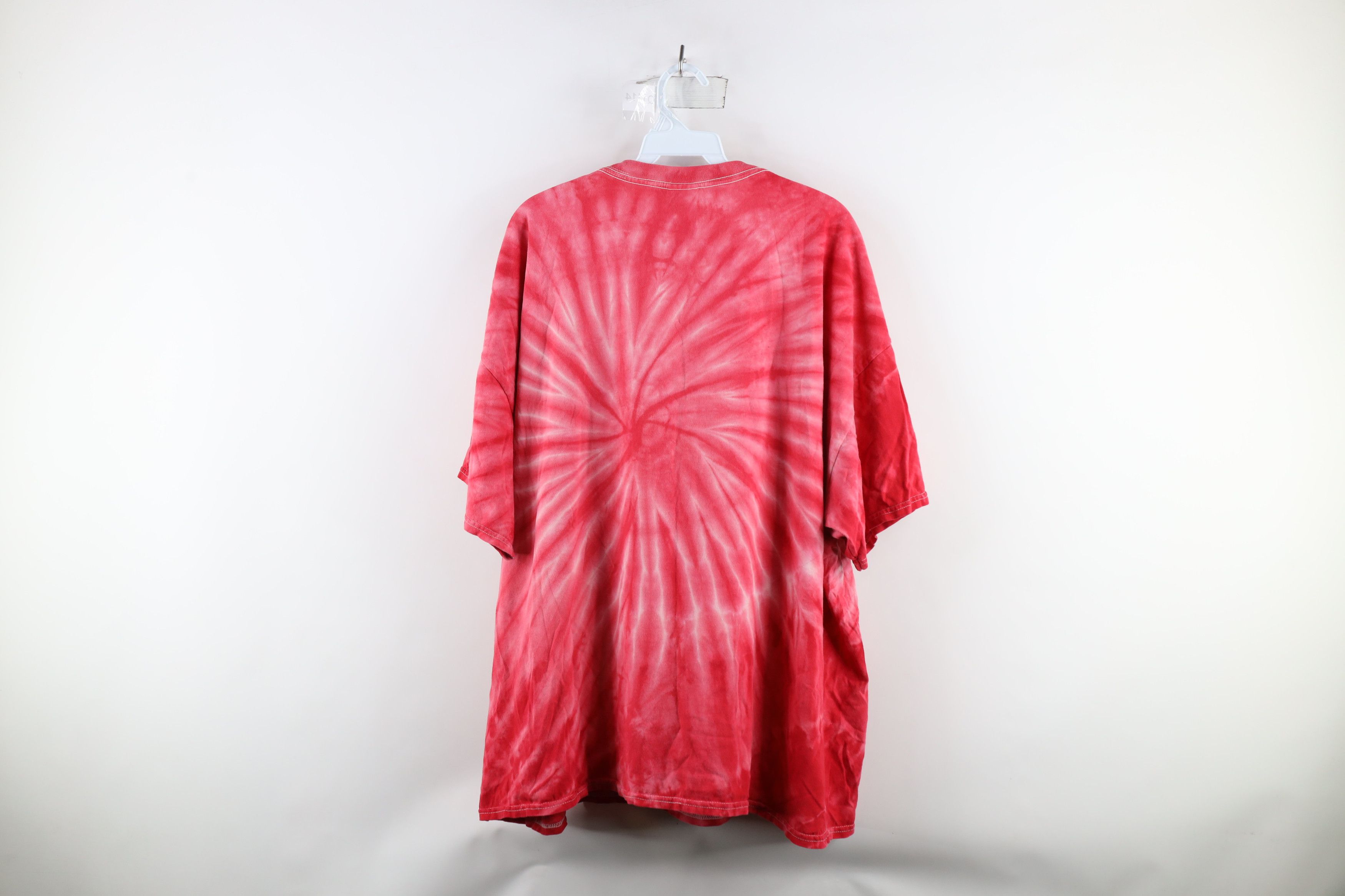 Vintage Vintage 90s Tie Dye Acid Wash Ohio State University T-Shirt Size US XXL / EU 58 / 5 - 9 Thumbnail