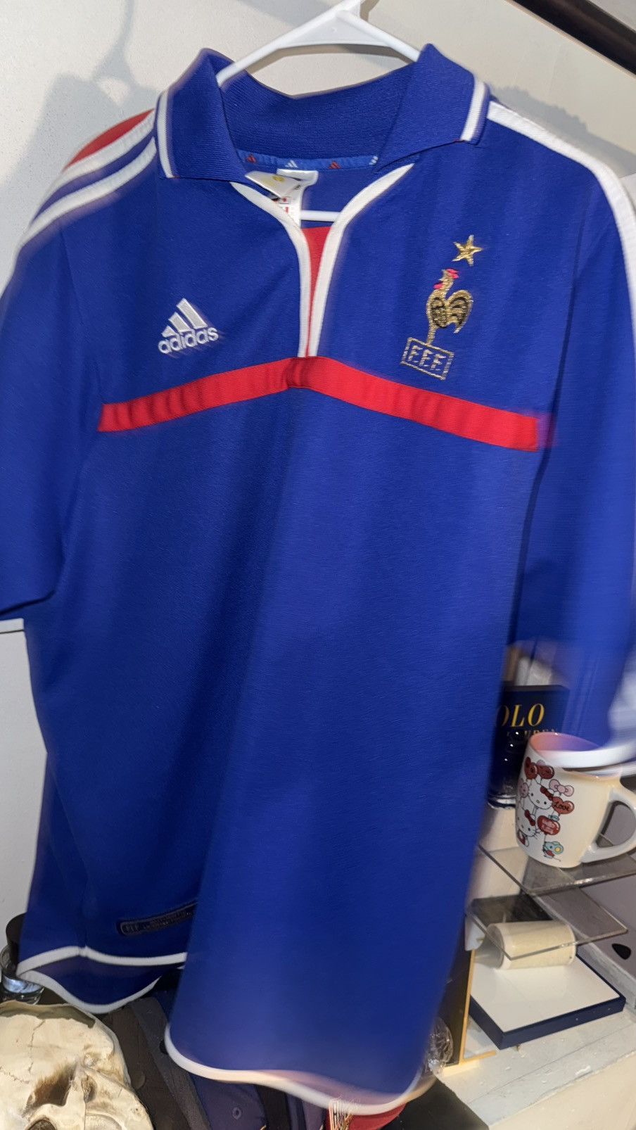 Adidas 2000’s france jersey Size US XXL / EU 58 / 5 - 1 Thumbnail