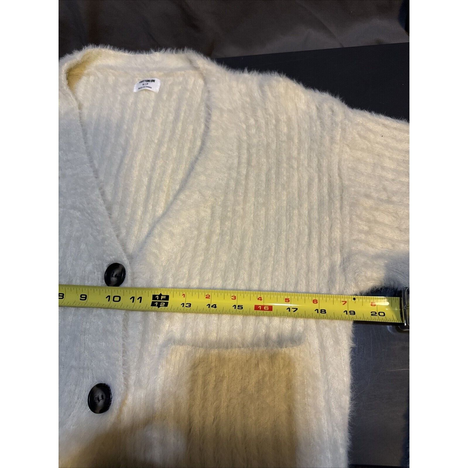 Cotton On COTTON ON Women’s Cardigan Sweater Button Down Ribbed Fuzzy Size S / US 4 / IT 40 - 8 Thumbnail