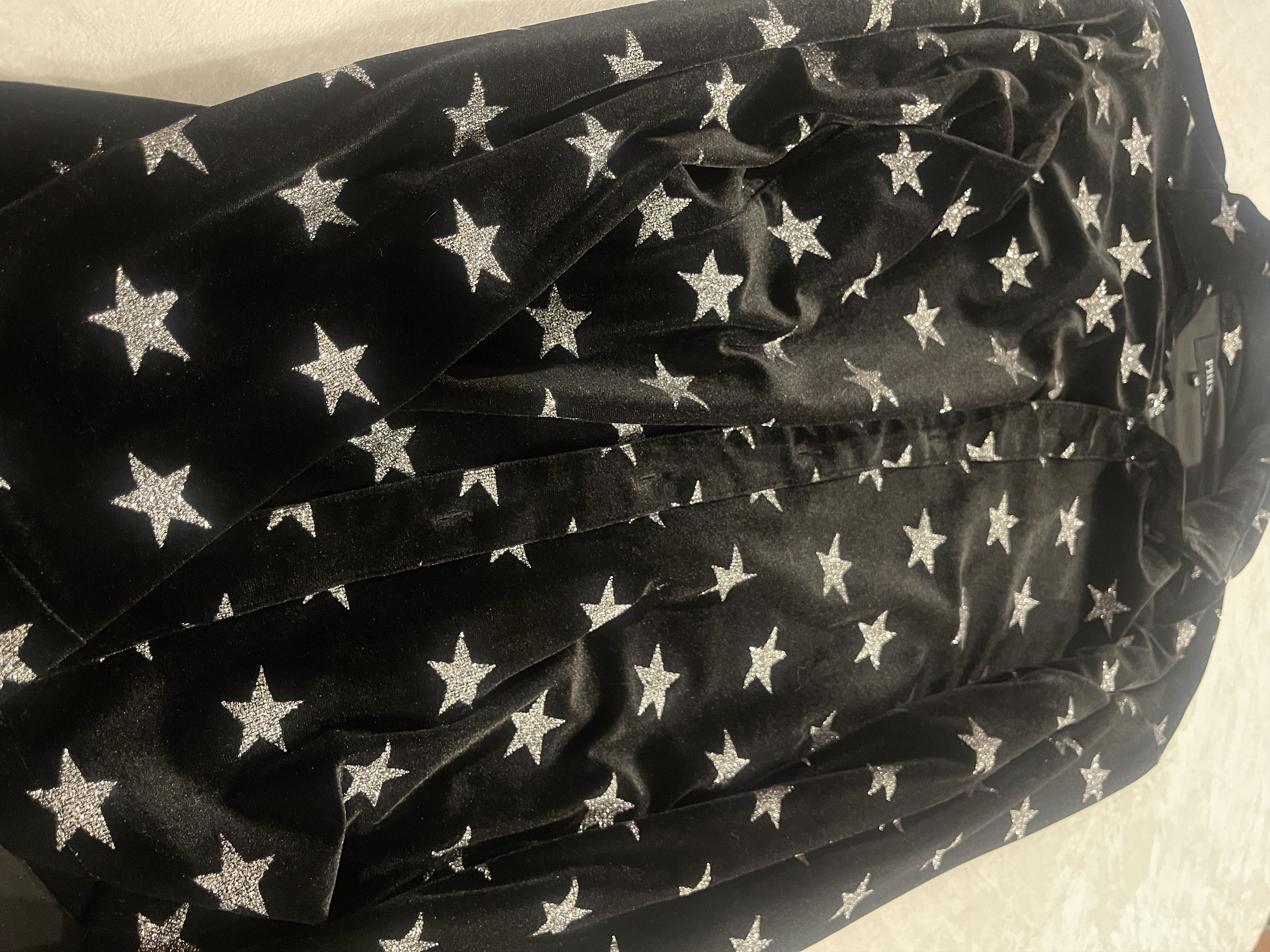 Phix Clothing Phix Black Velvet Silver Star Shirt Size US M / EU 48-50 / 2 - 1 Preview