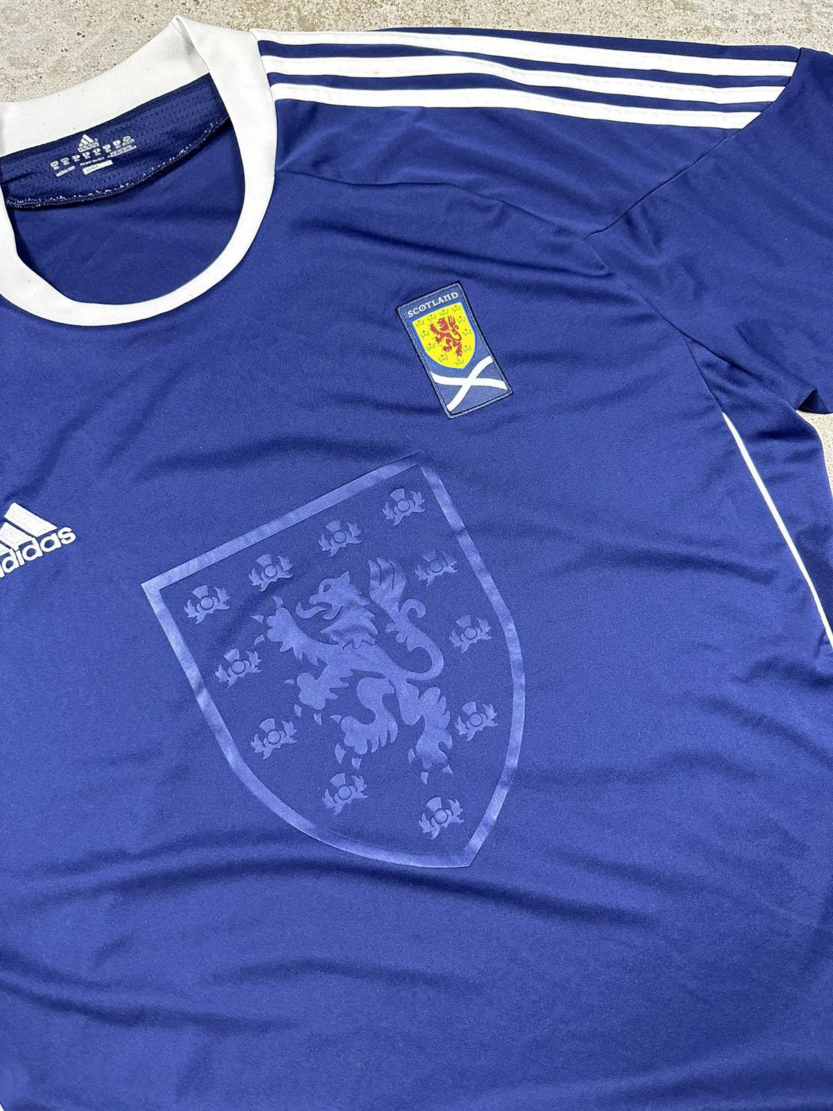 Adidas × Vintage Adidas x Scotland 2010/2011 Home Jersey Size US XXL / EU 58 / 5 - 4 Thumbnail