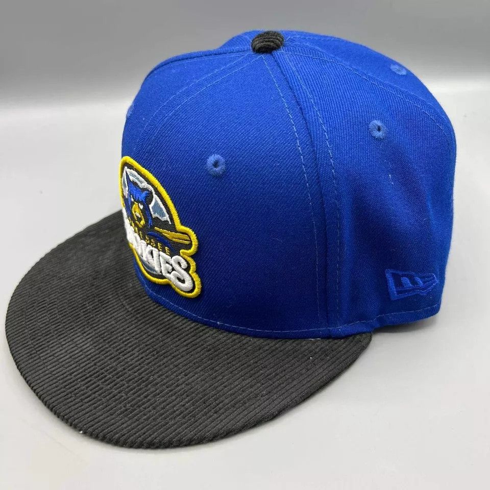 New Era Tennessee Smokies Hat Men 7 5/8 Corduroy MiLB Fitted Cap Size ONE SIZE - 4 Thumbnail