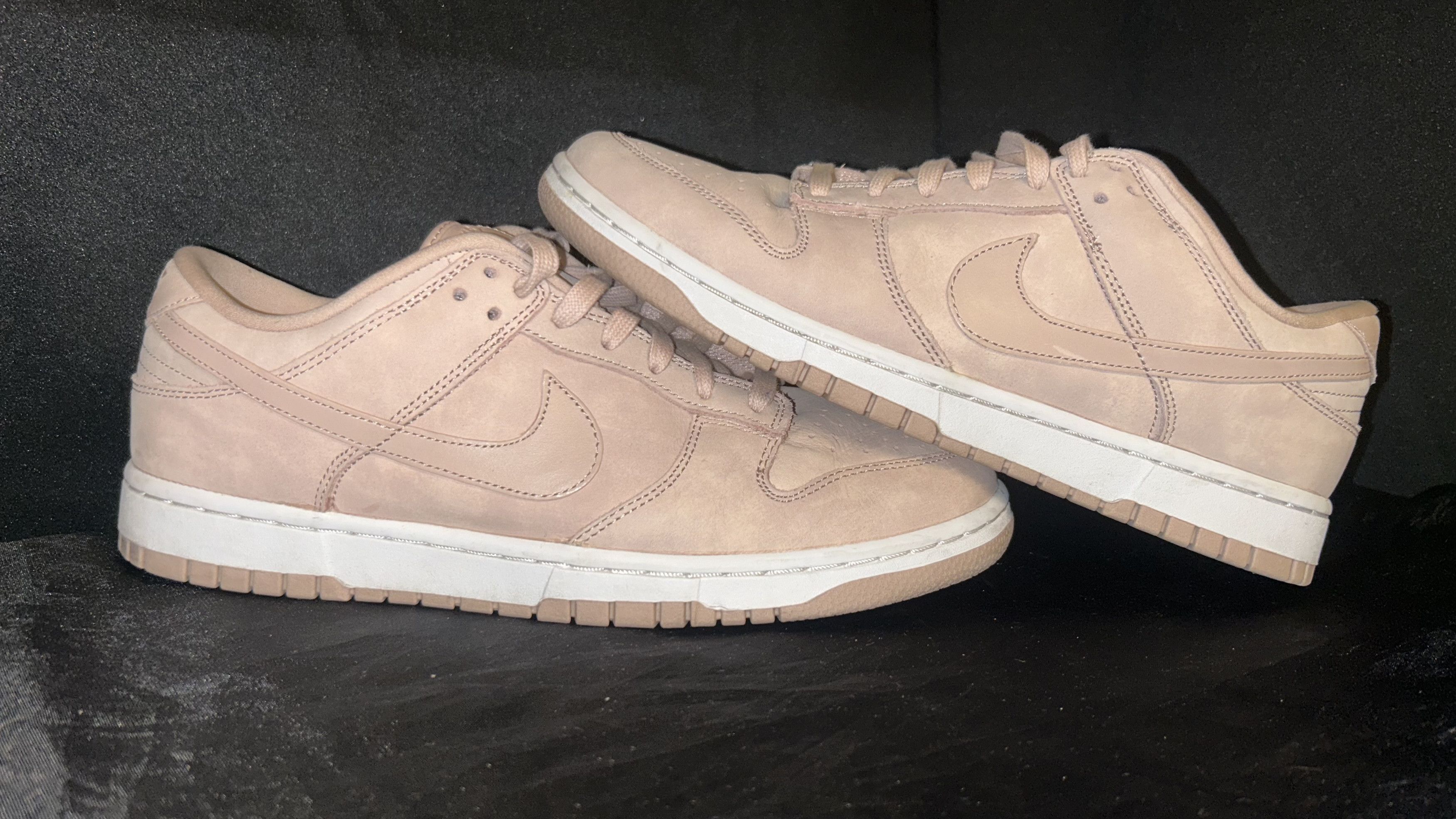 Nike Nike Dunk Low PRM "Pink Oxford" (Women’s) Size US 11 / IT 41 - 4 Thumbnail