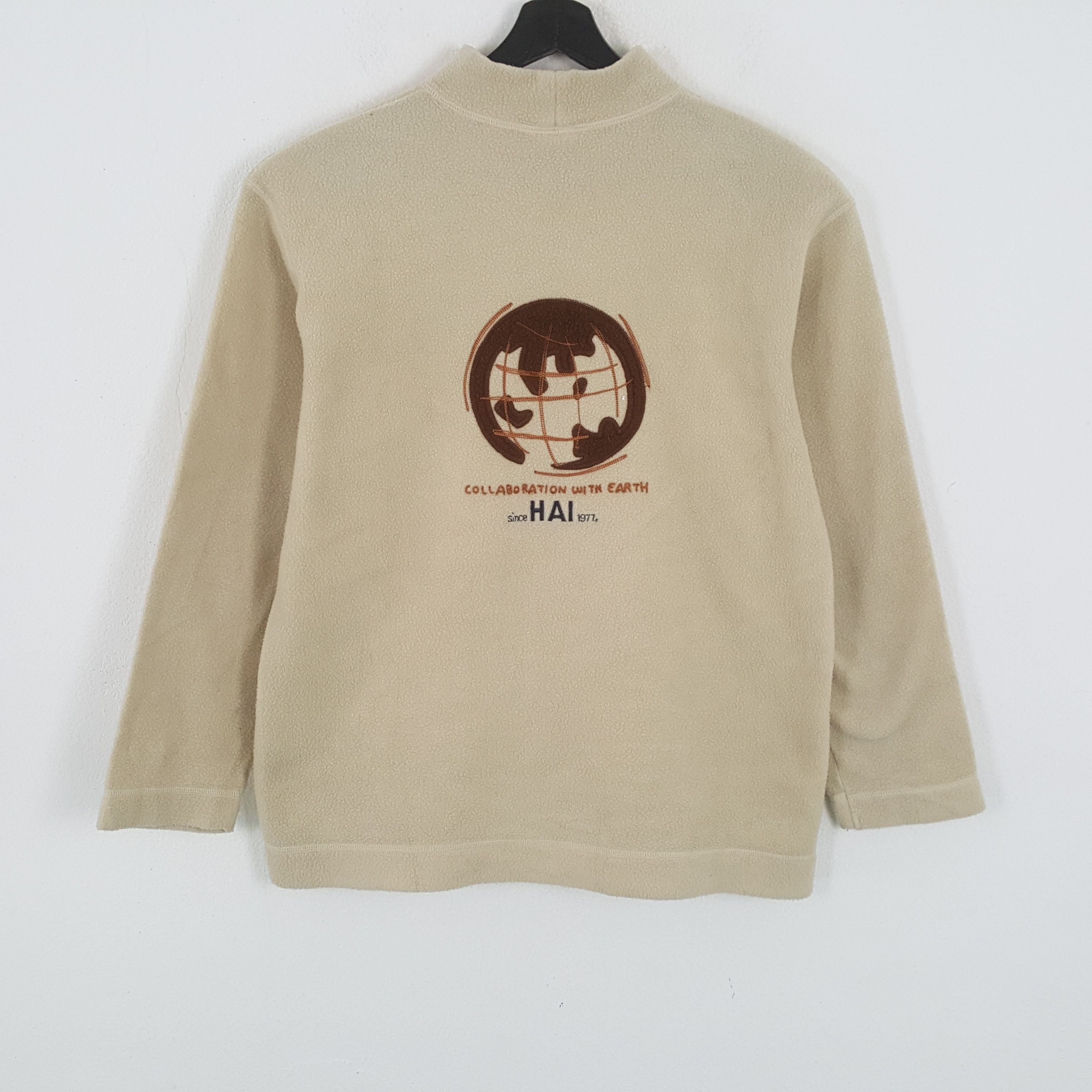 Hai Sporting Gear × Issey Miyake × Vintage HAI SPORTING GEAR by ISSEY MIYAKE Fashion Sweatshirt Size US M / EU 48-50 / 2 - 1 Thumbnail