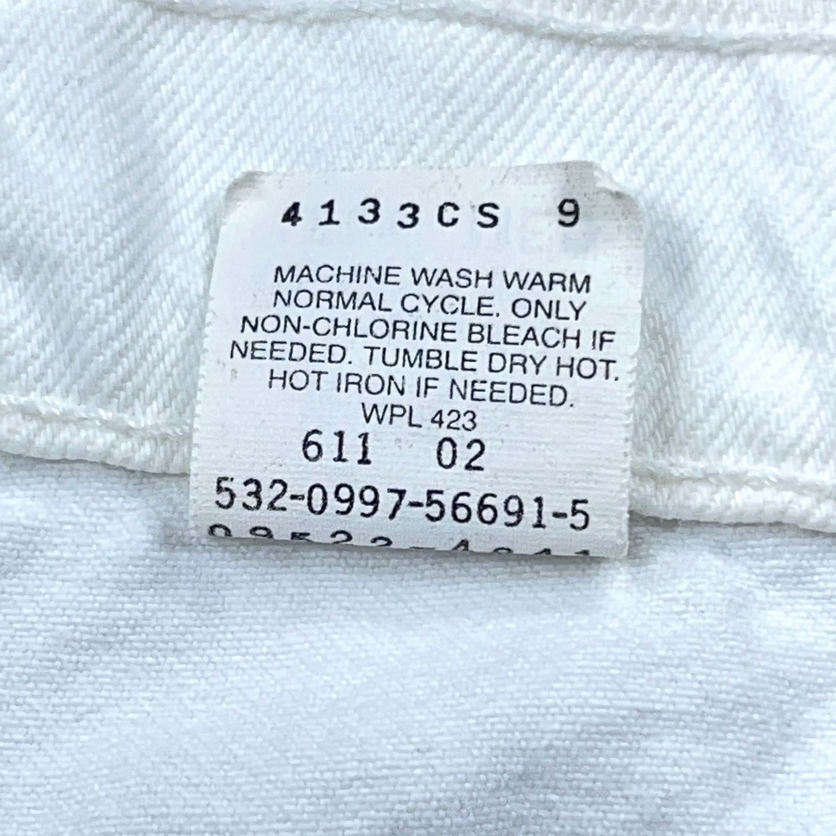 Levi's VINTAGE Levi's 550 Jeans Women 22W Relaxed Tapered 38x29 White Denim Baggy 80s 90s USA Mens Girls Womens Size 40" / US 18 - 5 Thumbnail