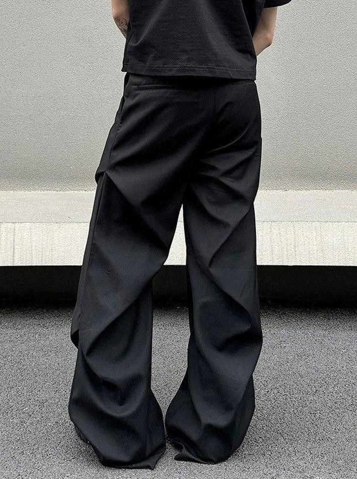 Other Cleanfit Wide Baggy Pleated Flared Pants Size US 30 / EU 46 - 8 Thumbnail