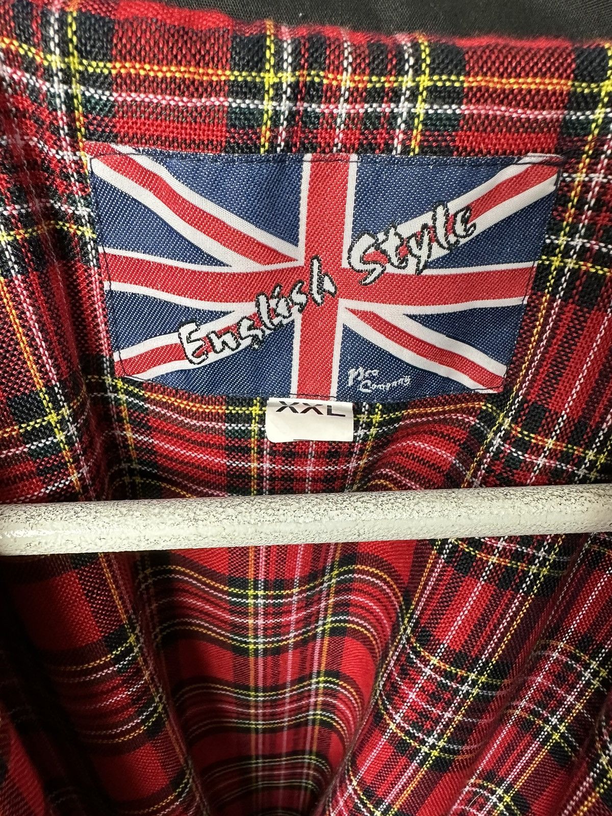 Vintage English Style Skull Print Tartan Lining Bomber Size XXL Size US XXL / EU 58 / 5 - 6 Thumbnail
