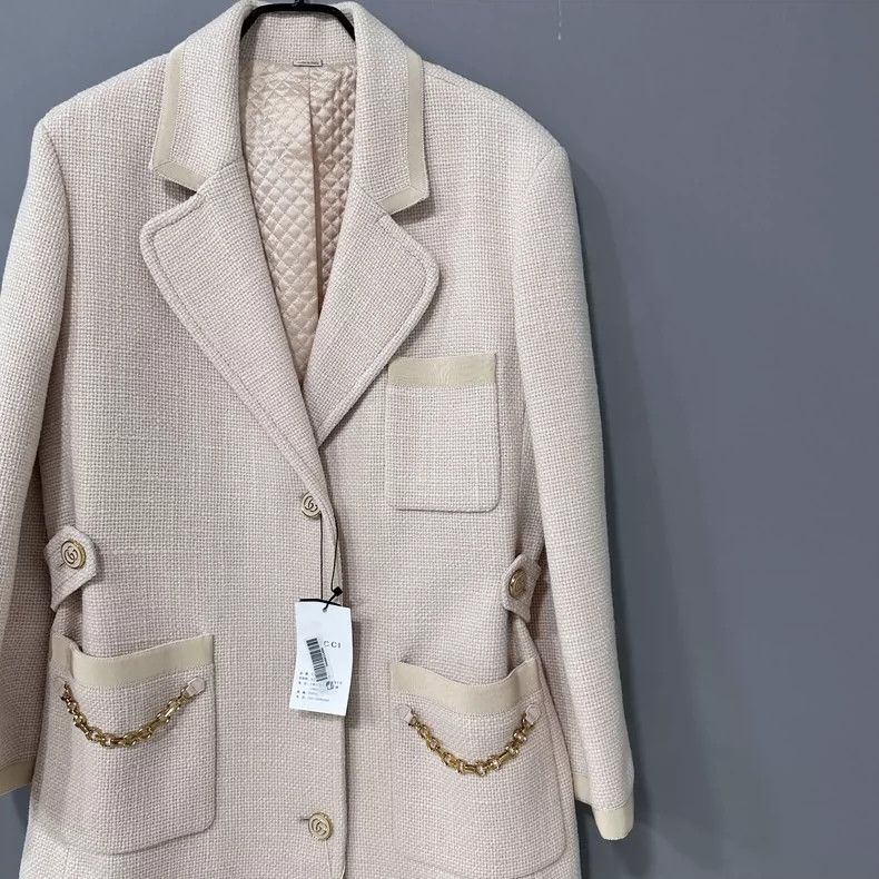 Gucci Gucci Classic gold-buttoned coat 2502-Nextarrow Size US XS / EU 42 / 0 - 2 Thumbnail