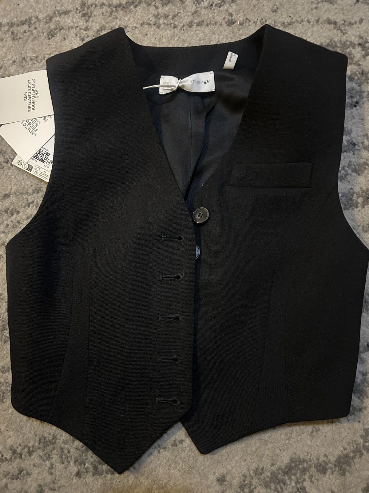 Stella McCartney STELLA MCCARTNEY H&M WOOL VEST size XXS Size XXS / US 00 / IT 34 - 6 Thumbnail