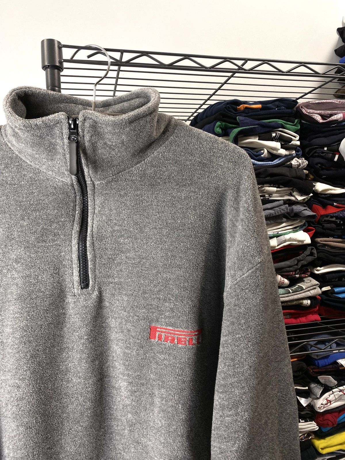 Band Tees Vintage Pirelli Renault Club Fleece Jacket Racing Nascar Size US M / EU 48-50 / 2 - 3 Thumbnail