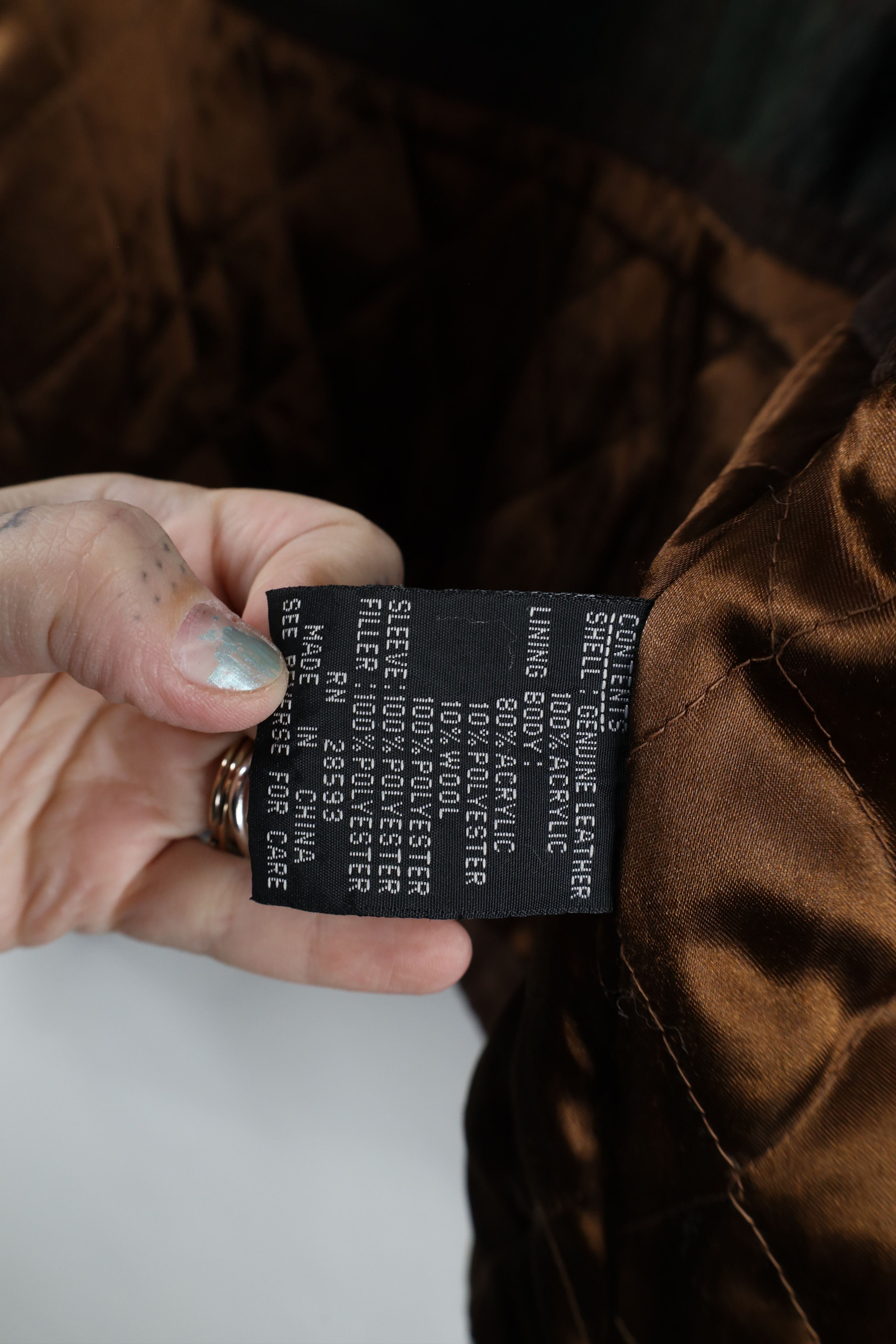 Members Only × Vintage Vintage 90s Members Only Lined Suede Leather Bomber Jacket Size US L / EU 52-54 / 3 - 12 Thumbnail