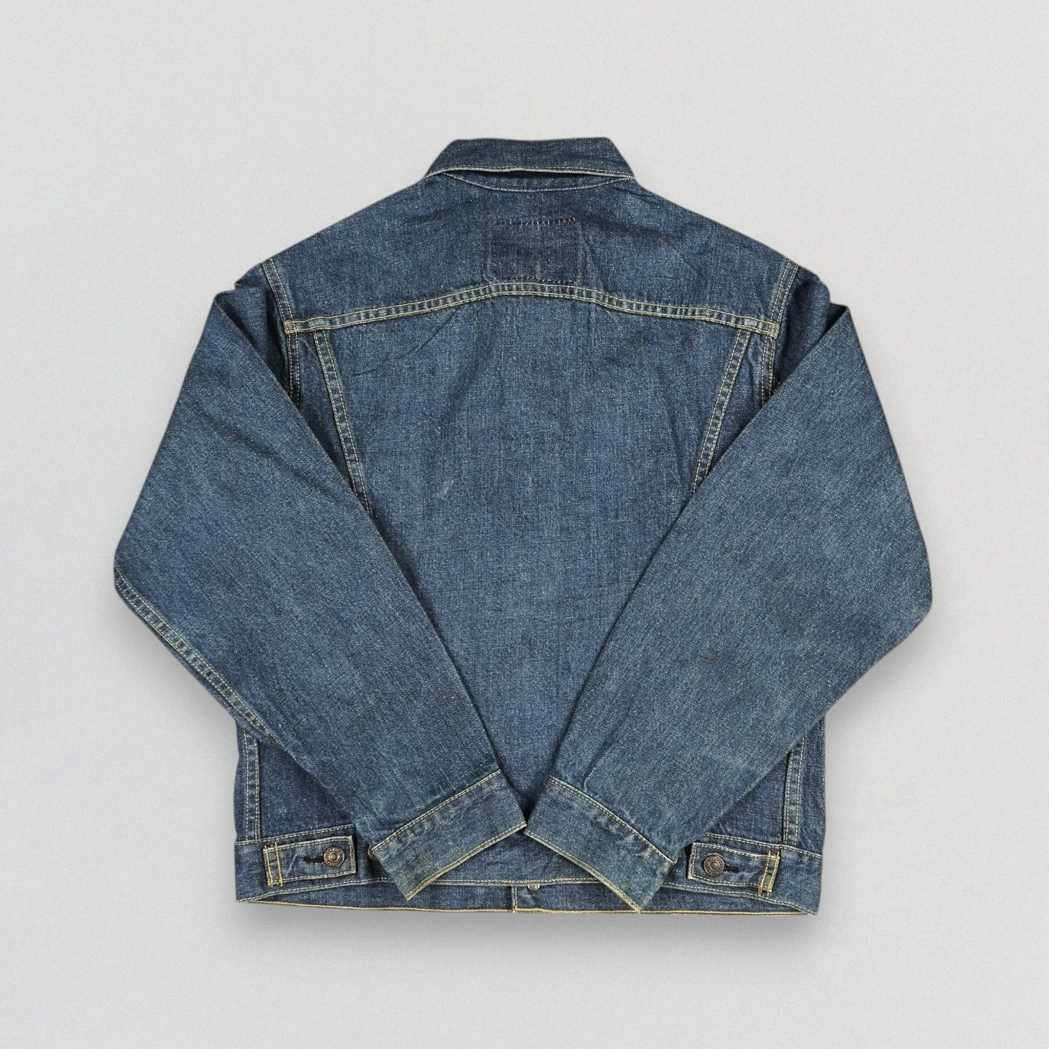 Levi's Vintage Levis Denim Blue Wash Trucker Jacket Size US M / EU 48-50 / 2 - 3 Thumbnail