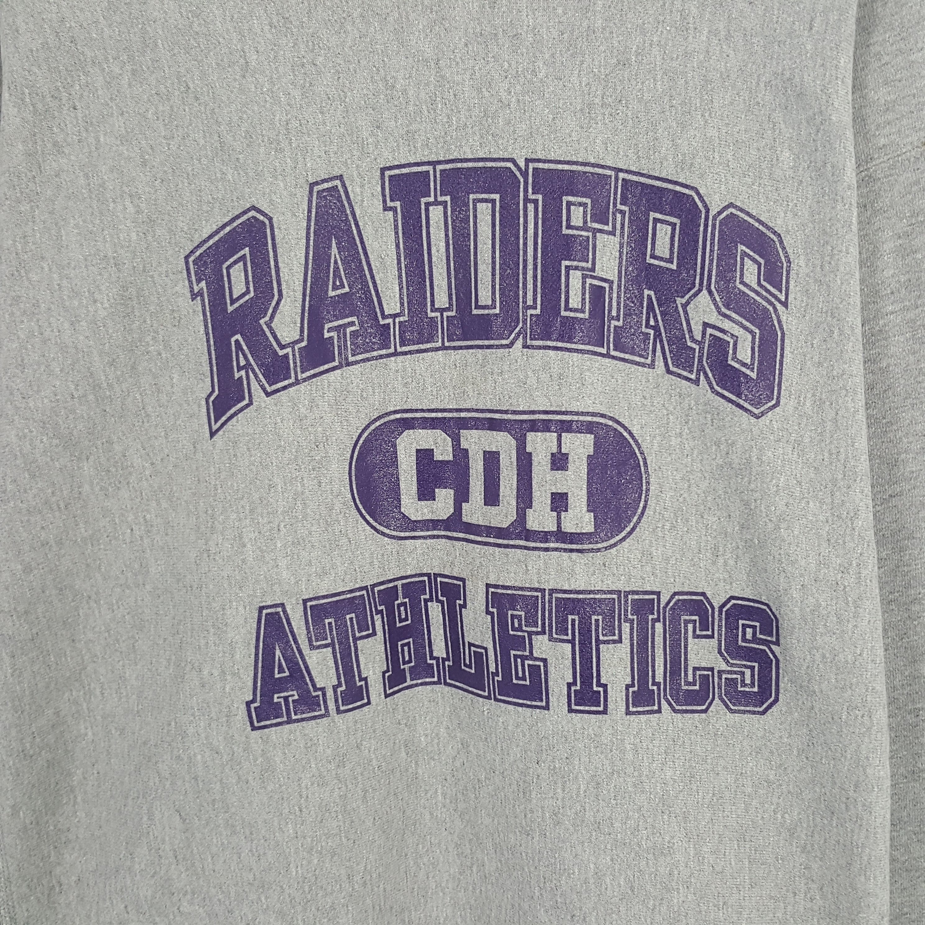 NFL × Vintage Vintage Raiders CDH Athletics Sweatshirt Size US XL / EU 56 / 4 - 2 Thumbnail