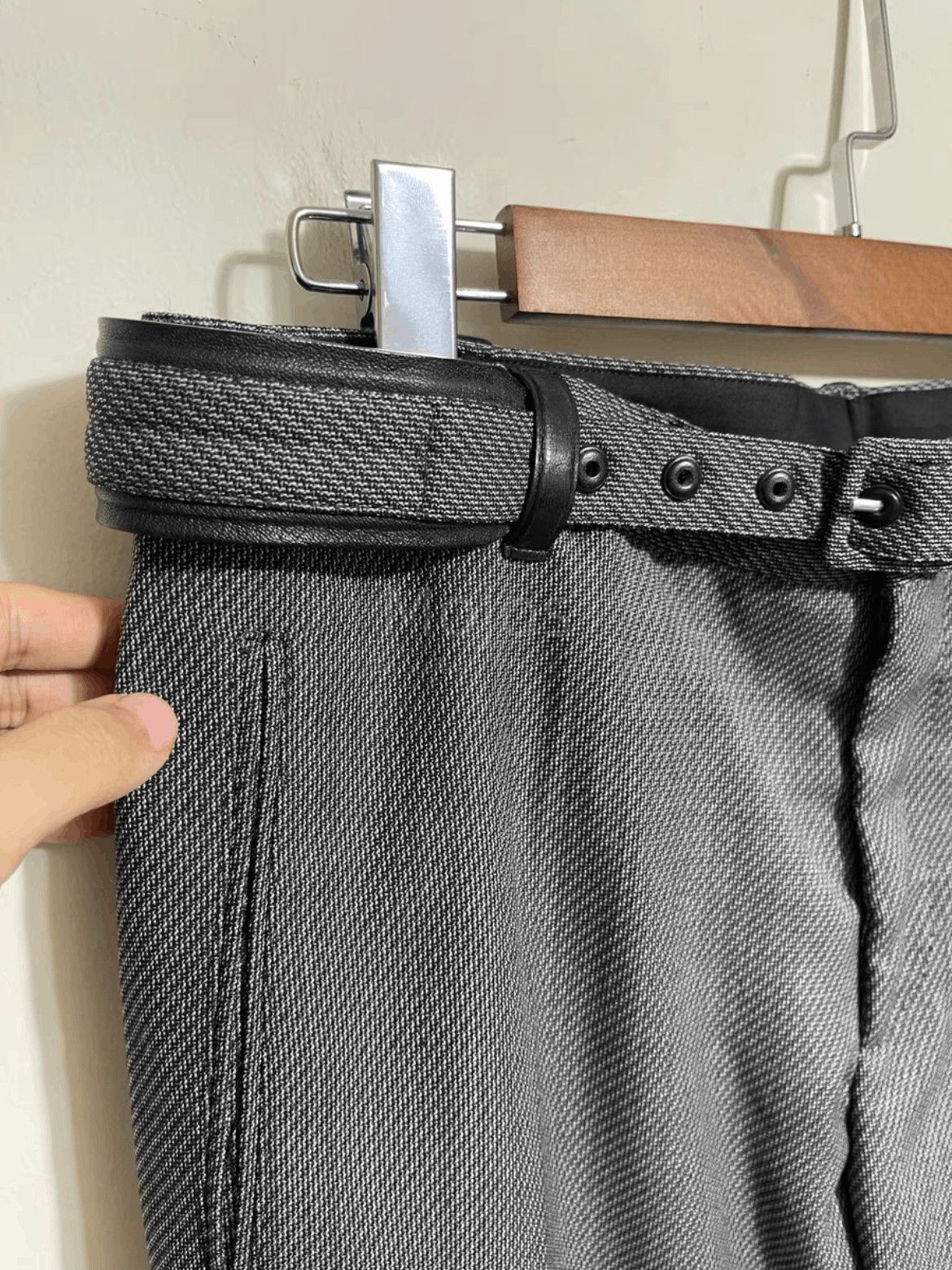 Other Sz 50 Balenciaga Belt Trousers-2508 Size US 34 / EU 50 - 3 Thumbnail