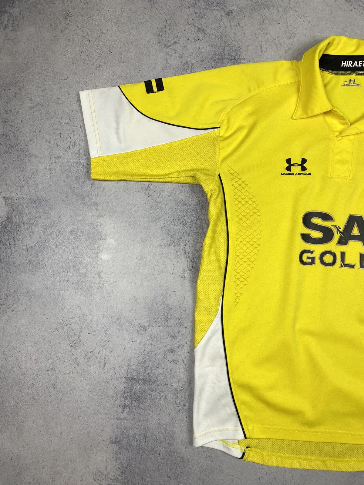 Under Armour Wales Rugby Union Shirt Jersey Under Armour Yellow T Shirt Size US M / EU 48-50 / 2 - 3 Thumbnail
