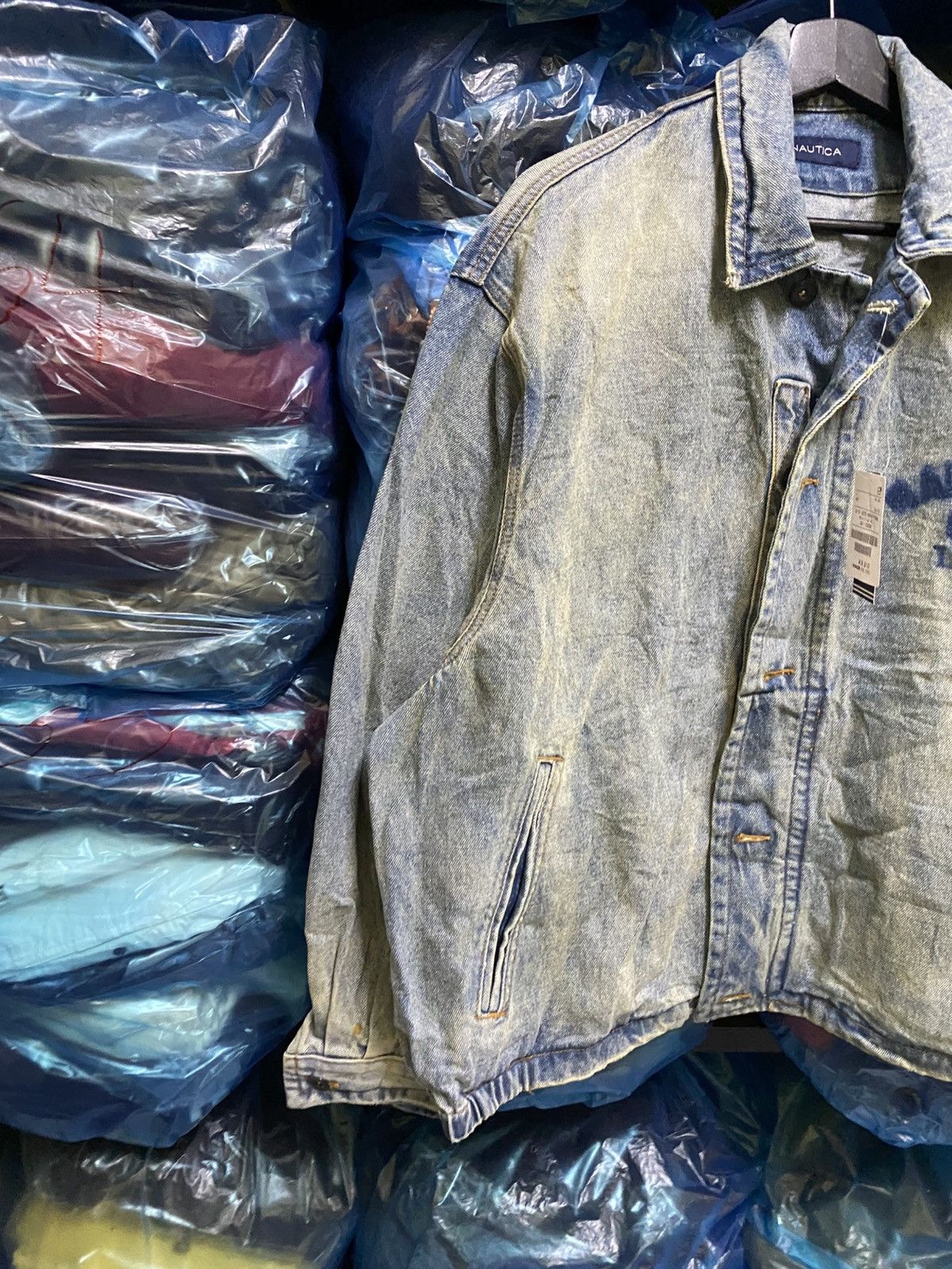 Nautica Nautica x Freak’s Store Vintage 90s Washed Blue Denim Jacket Size US L / EU 52-54 / 3 - 7 Thumbnail