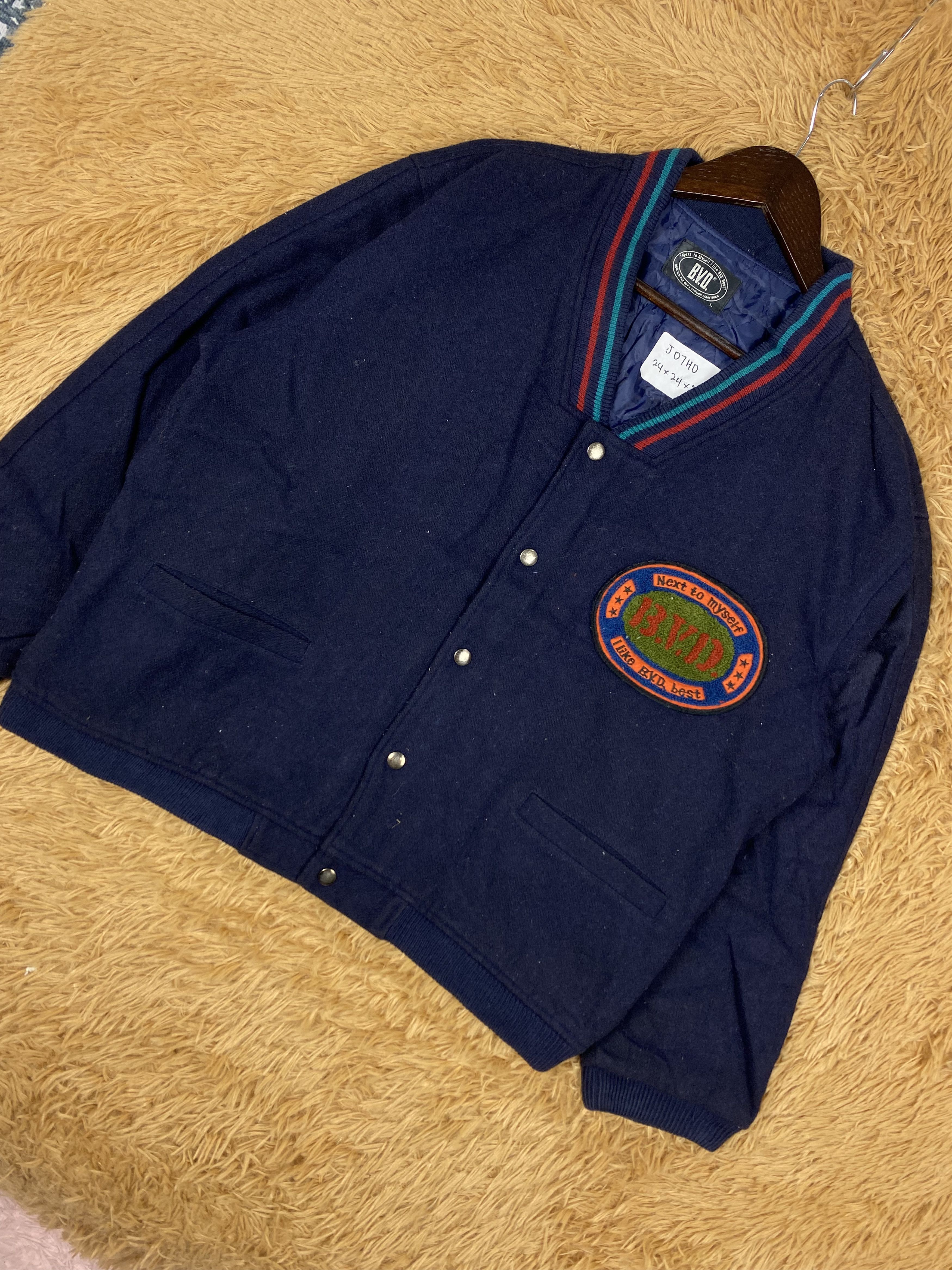 Japanese Brand Vintage B.V.D Button Up Jacket DJ0740 Size US L / EU 52-54 / 3 - 2 Thumbnail