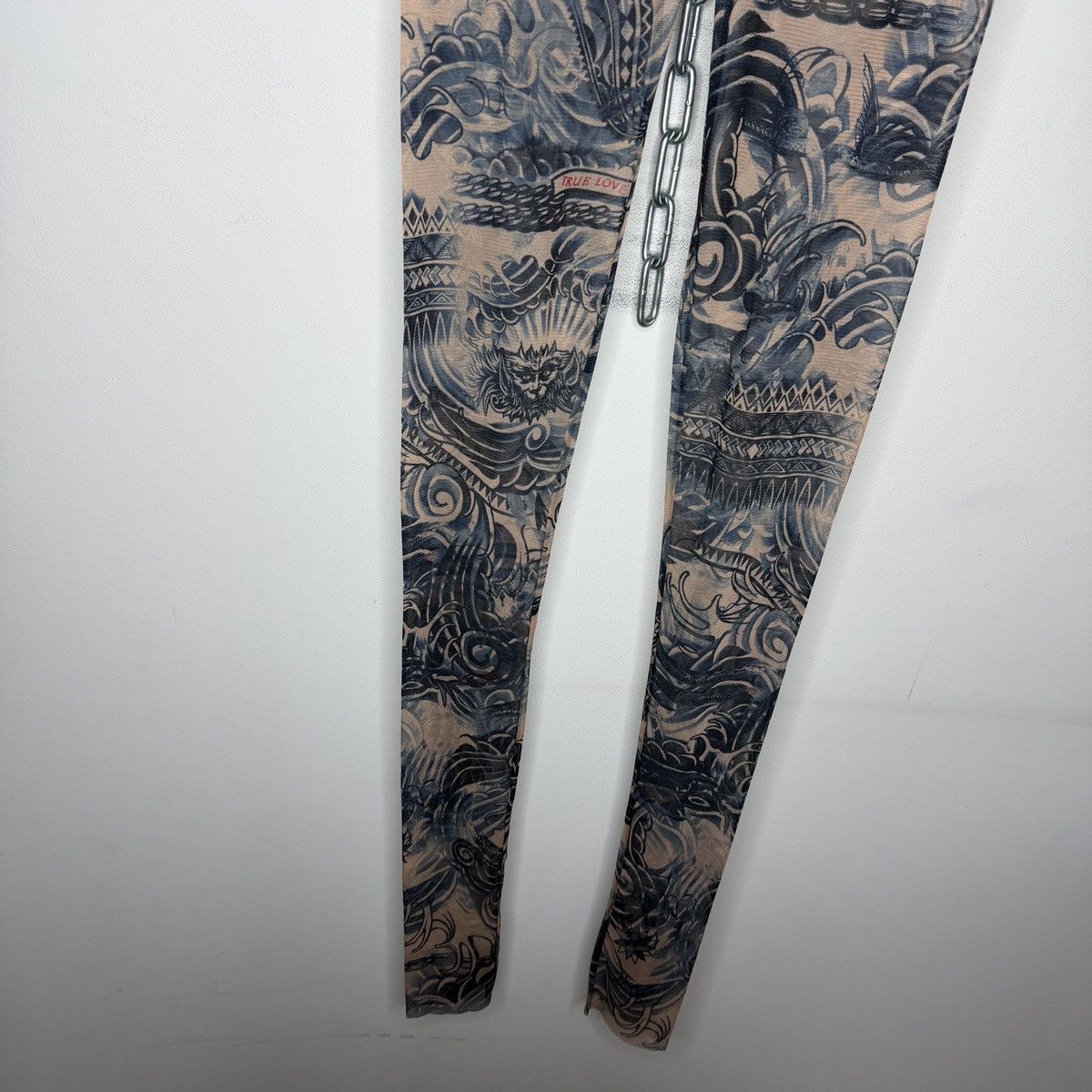 Jean Paul Gaultier Jean Paul Gaultier Mesh Top Tattoo Long + Pants Size M / US 6-8 / IT 42-44 - 11 Thumbnail