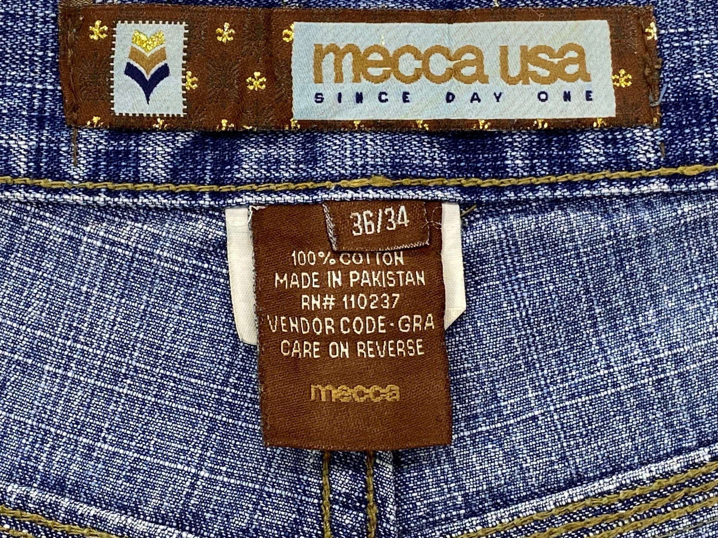 Mecca Mecca Jeans Distressed Jeans Baggy Hiphop Jeans Size US 36 / EU 52 - 11 Thumbnail
