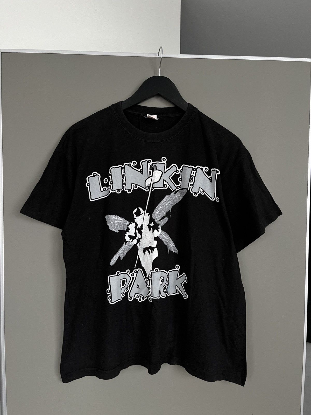 Vintage Vintage Linkin Park 2000 Hybrid Theory Boxy T-shirt Size US M / EU 48-50 / 2 - 1 Thumbnail