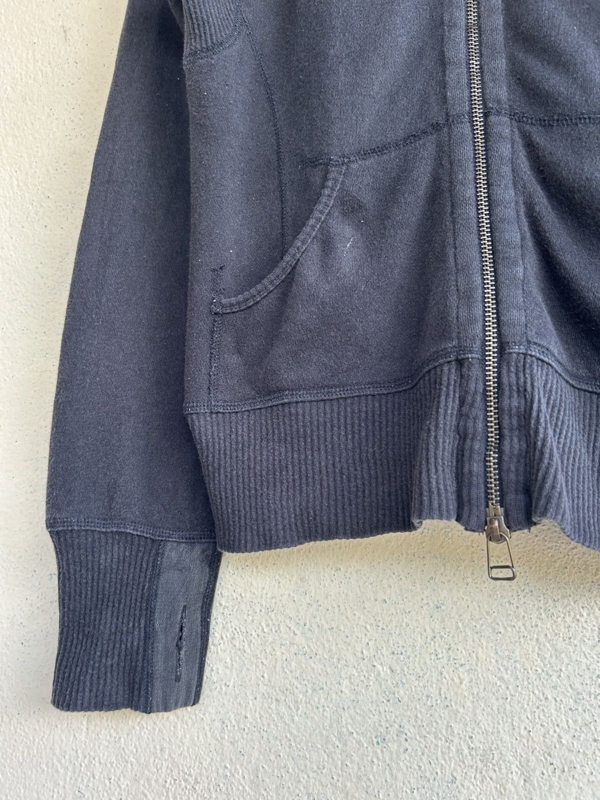 GOA G.O.A Zip Up Sunfaded Hoodie Size ONE SIZE - 4 Thumbnail