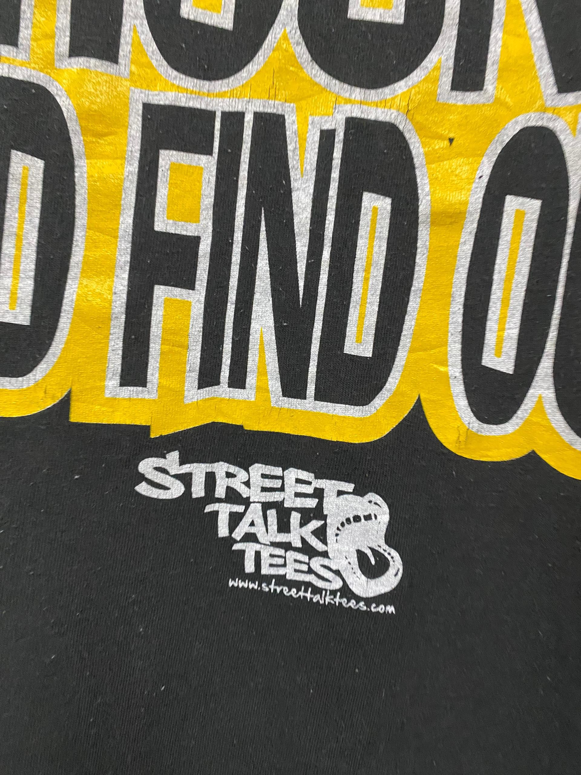 Vintage VTG 90s STREETWEAR Street Talk Tees wording tees Size US XL / EU 56 / 4 - 4 Thumbnail