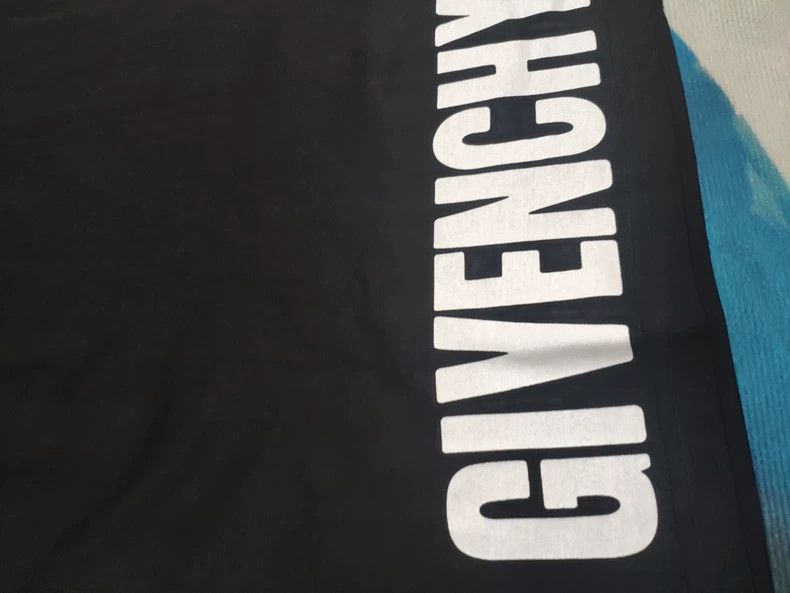 Givenchy Givenchy Men's Unisex Black Logo Printed Short Sleeve T-Sh Size US XXS / EU 40 - 4 Thumbnail