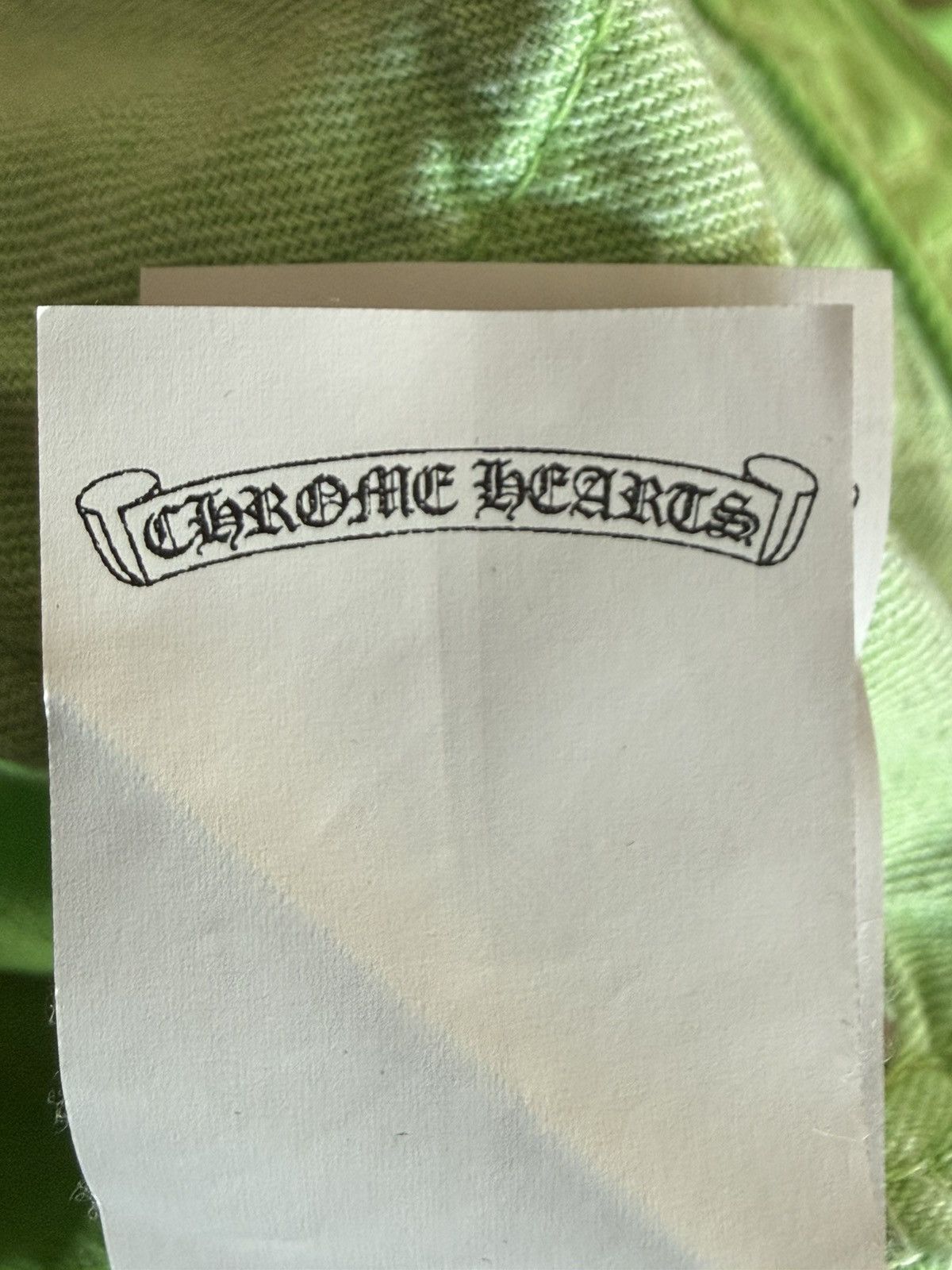 Chrome Hearts Chrome Hearts Lime Green 501 Patch Jeans Size US 33 - 17 Thumbnail