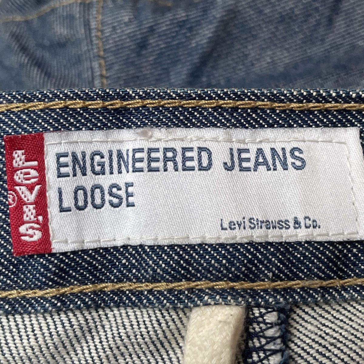 Levi's × Vintage Vintage Brand Levis Engineered Loose Jeans 2000s Size US 29 - 10 Thumbnail