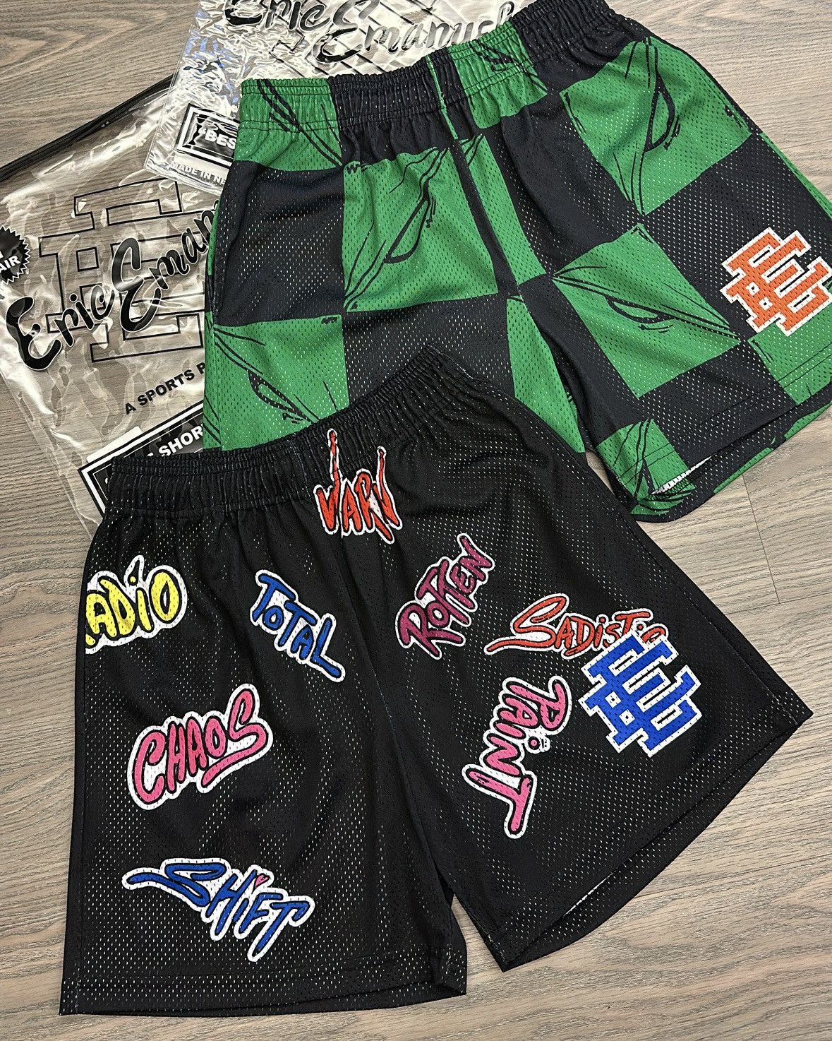Eric Emanuel Eric Emanuel Matty Boy EE Shorts Green Sex Chrome Hearts Size US 32 / EU 48 - 5 Thumbnail