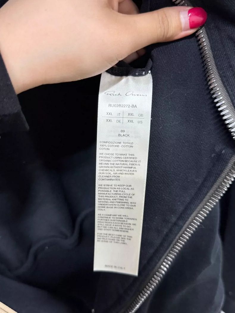 Rick Owens Rick Owens Diagonal zip jacket Size US XXL / EU 58 / 5 - 3 Thumbnail