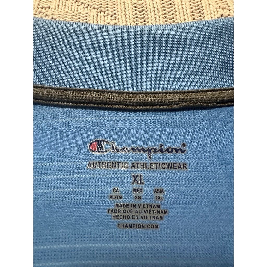 Champion Champion Mohegan Sun blue polo size XL Size US XL / EU 56 / 4 - 4 Thumbnail