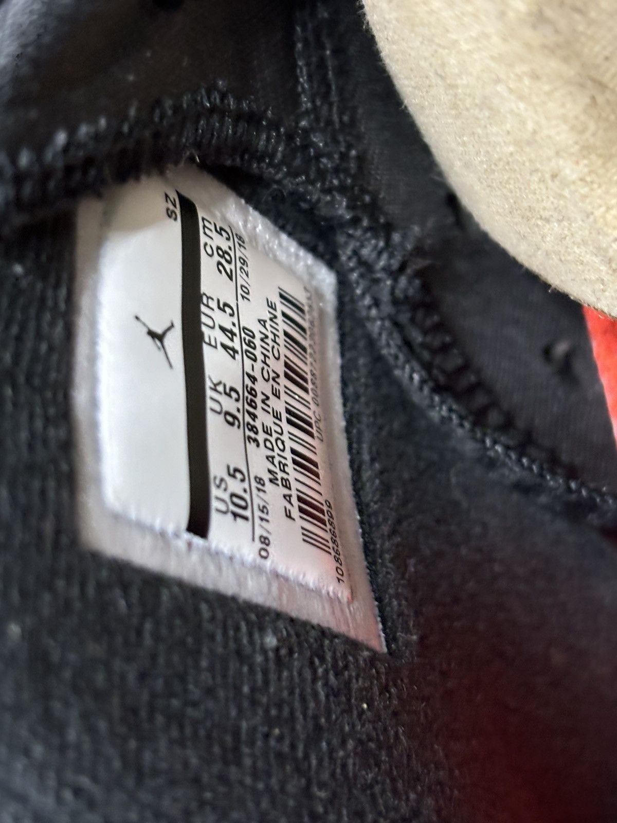 Jordan Brand Air Jordan 6 Retro 2019 Infrared 2019 Size US 10.5 / EU 43-44 - 6 Thumbnail