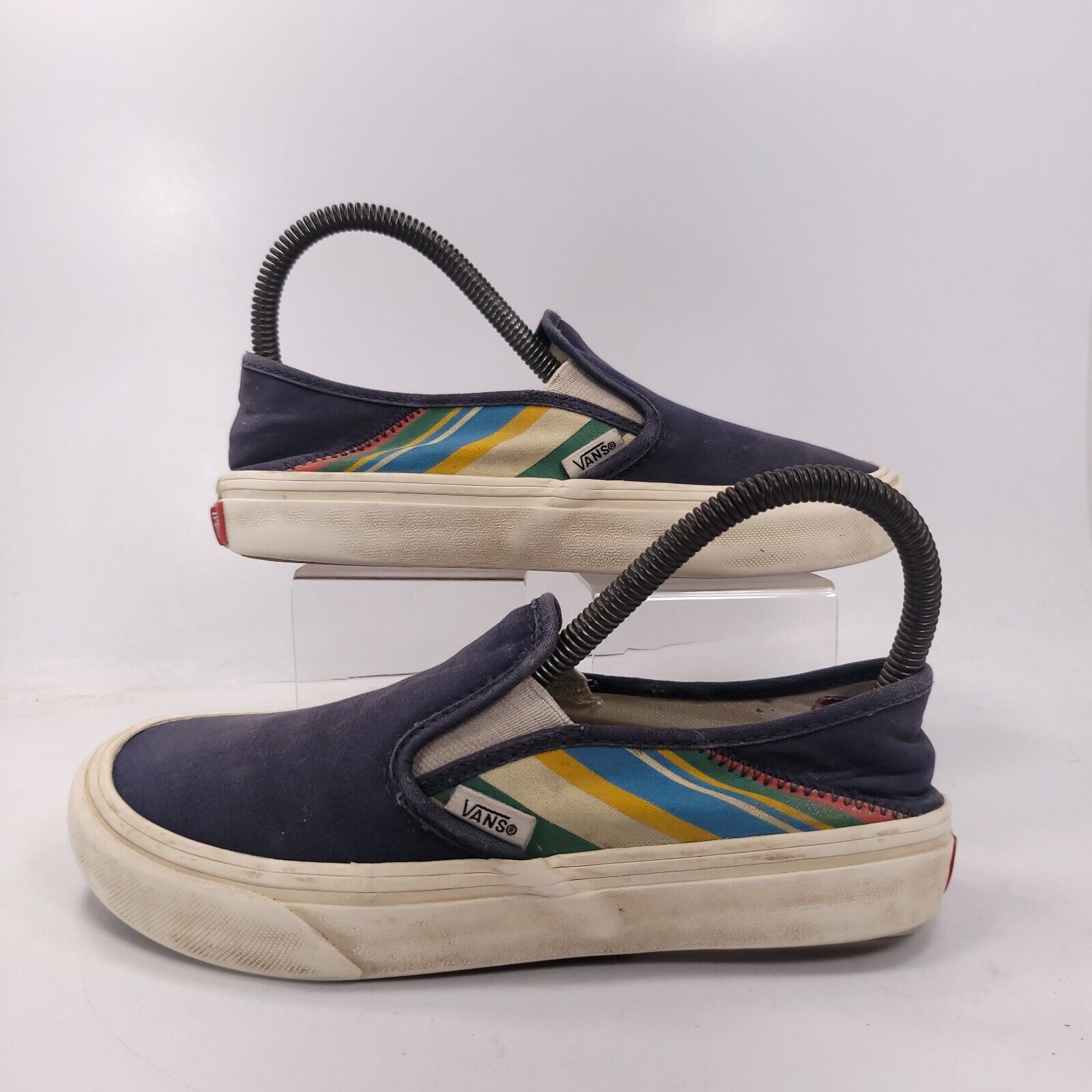 Vans Vans Off the Wall Shoe Womens Size 6 Mens 4.5 500714 Blue Size US 6 / IT 36 - 5 Thumbnail