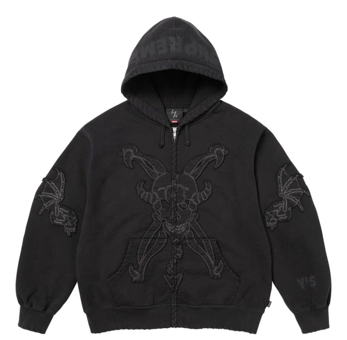 即購入OK Supreme Damien Hirst Zip Up Hooded Supreme Damien Hirst Zip Up Sweatshirt - メルカリ