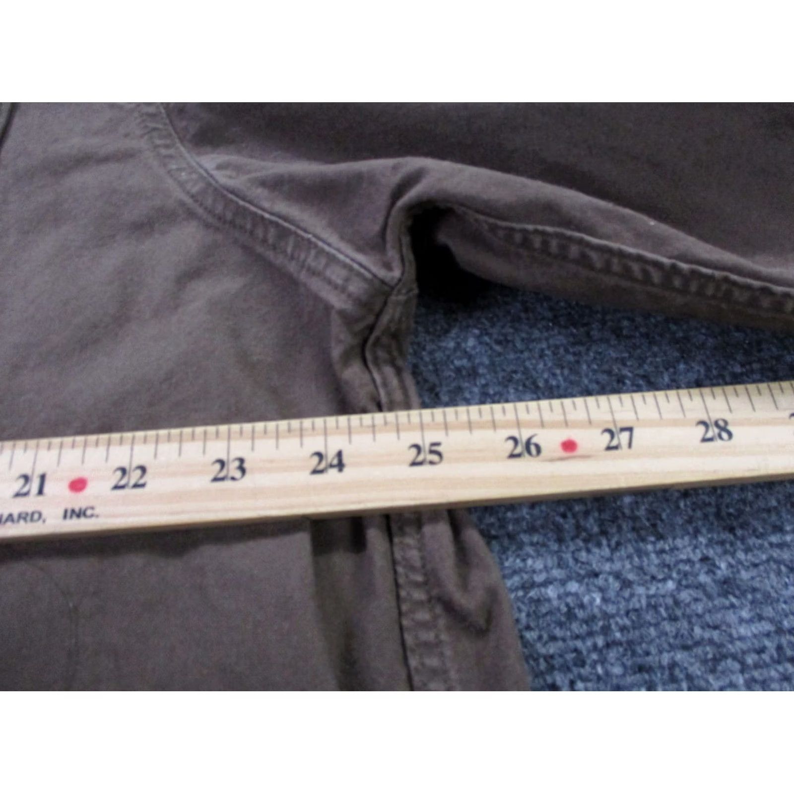 Carhartt Carhartt Shirt Mens XLT Brown Workwear Outdoors USA Made 90s Logo Button-Up Long Sleeve VINTAGE Size US XL / EU 56 / 4 - 5 Thumbnail