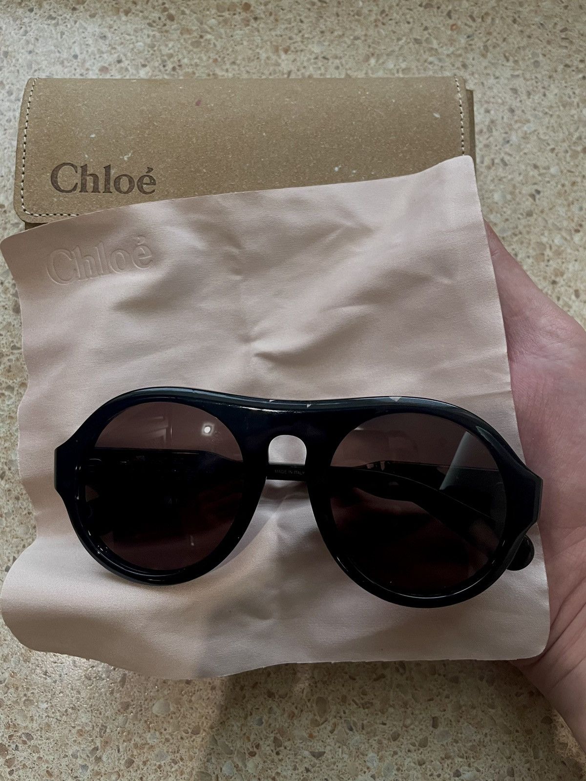 Chloe Chloé CH0151S Women’s Authentic Sunglasses – Made in Italy Size ONE SIZE - 10 Thumbnail