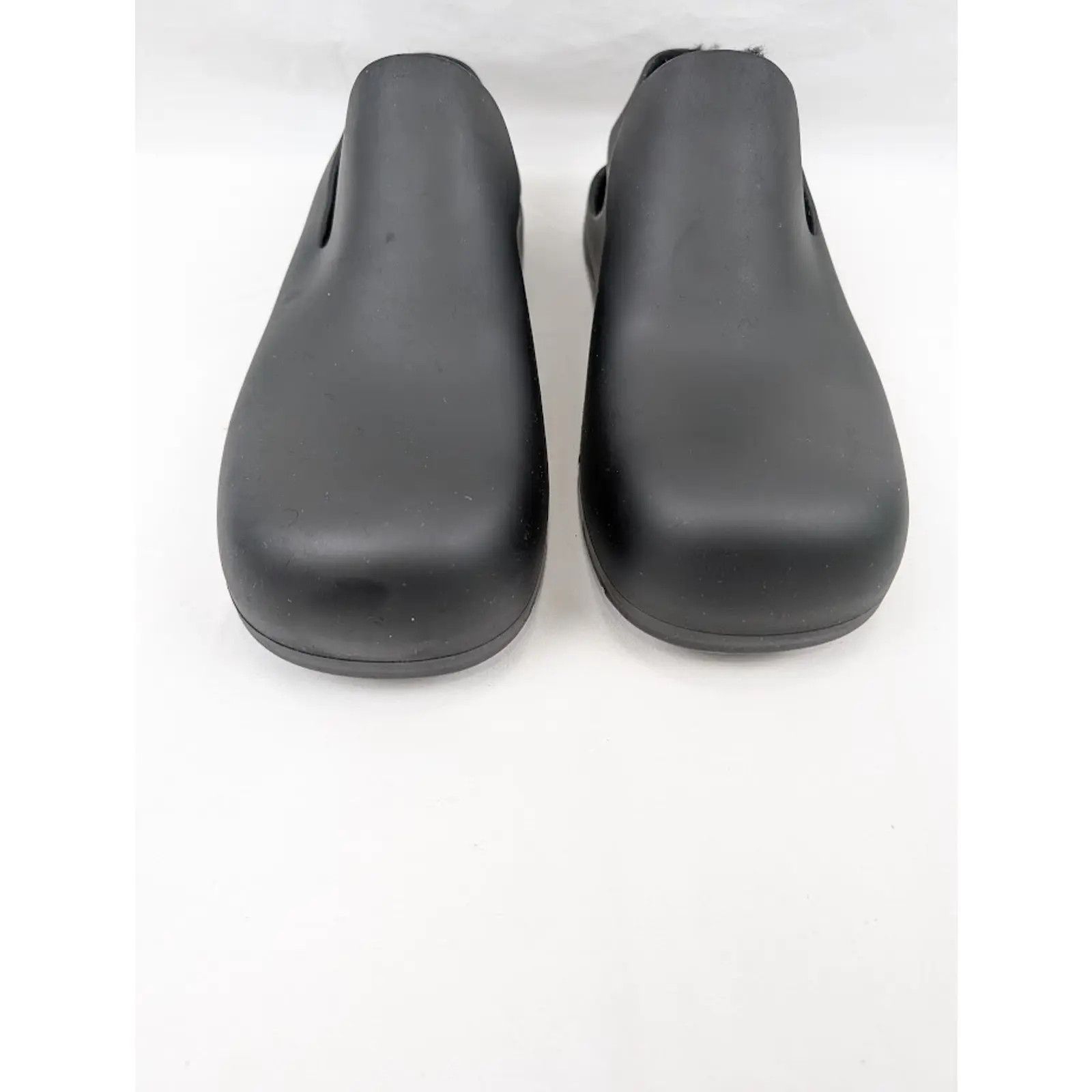 Bottega Veneta o1rshd1 Q:3/dup/ Rubber Sole shearling Puddle Sandal Black Size US 13 / EU 46 - 14 Thumbnail