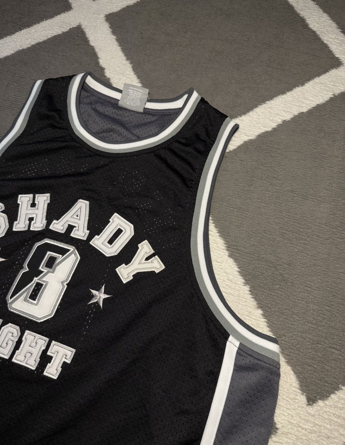 Vintage Vintage 00’s Shady Limited by Eminem Jersey T-shirt Black XL Size US XL / EU 56 / 4 - 8 Thumbnail