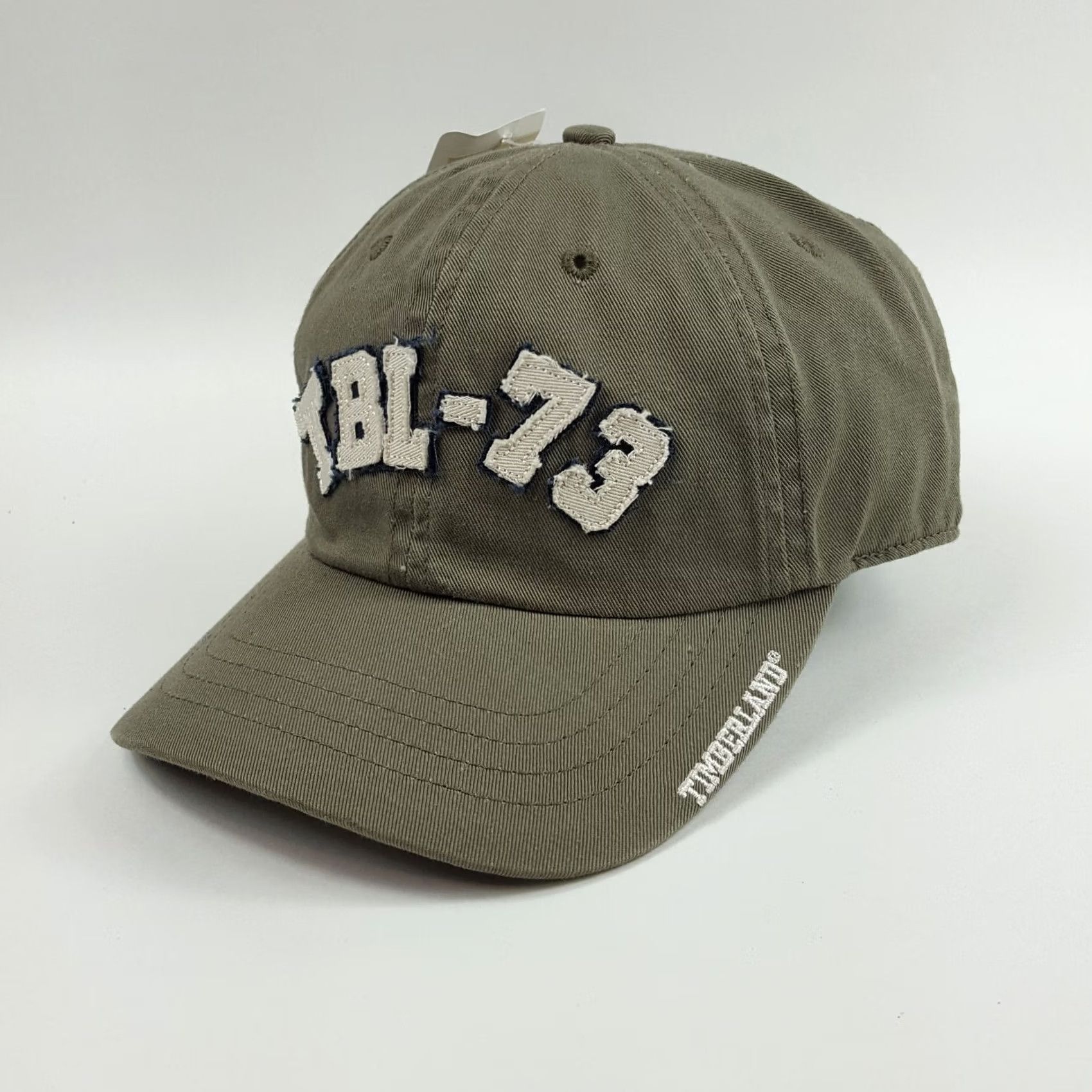 Timberland VINTAGE Timberland Logo Outdoor Hat Baseball Cap Dad Adjustable Men Green 90s Retro Hiking Camping Casual Cap Size ONE SIZE - 3 Thumbnail