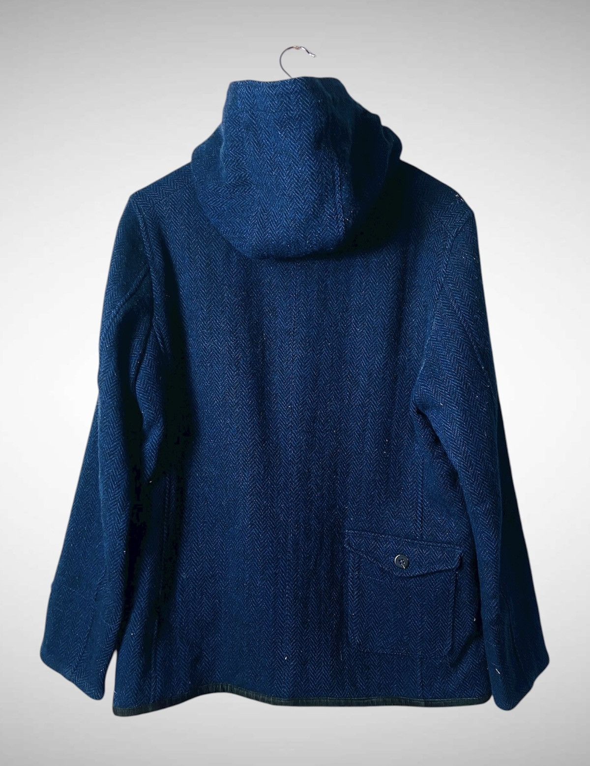 Harris Tweed Harris Tweed X United Arrow Hoodie Wool Jacket Size US L / EU 52-54 / 3 - 2 Thumbnail
