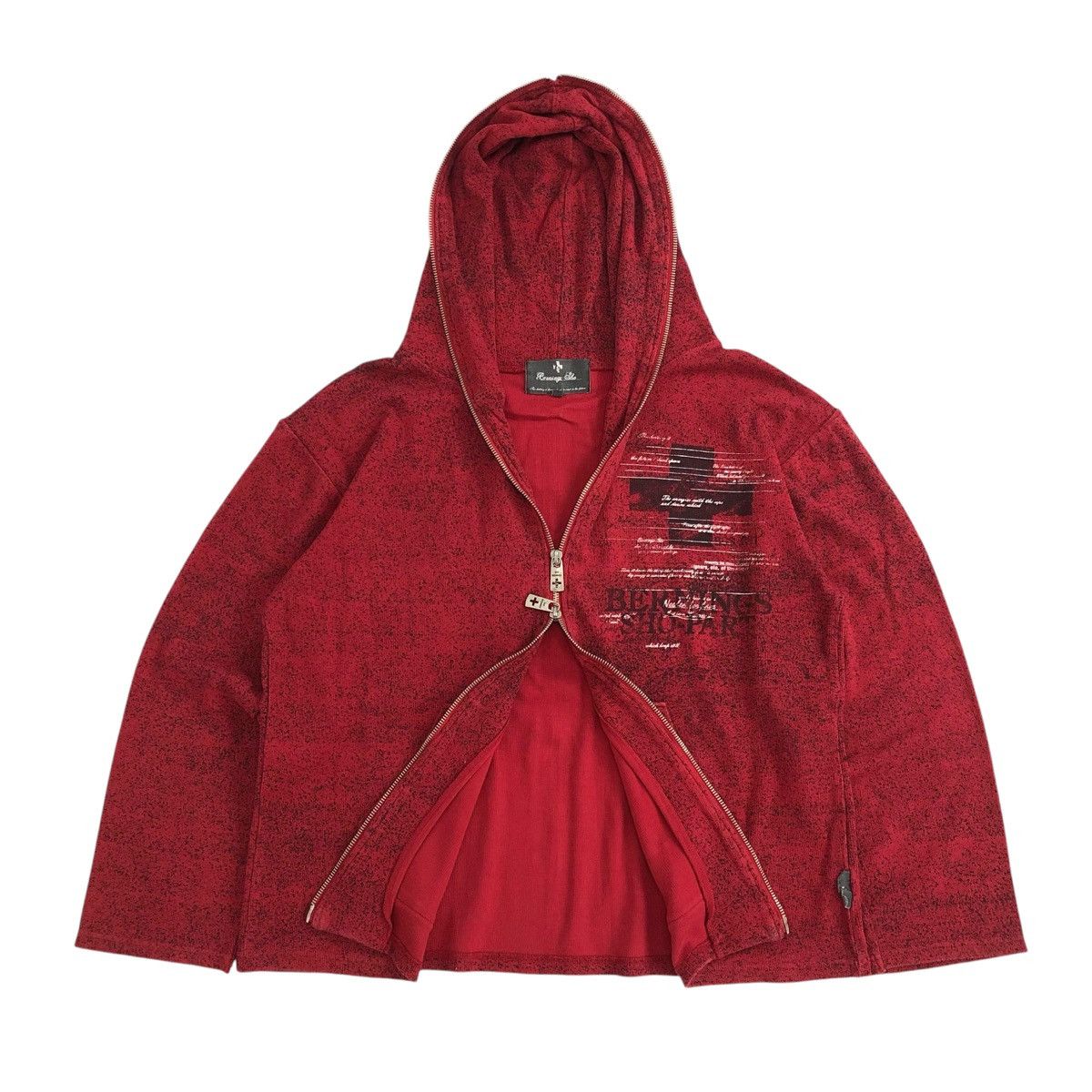 If Six Was Nine 2000s Bernings Sho Punk Goa LGB Ifsixwasnine Full Zip Hoodie Size US L / EU 52-54 / 3 - 15 Thumbnail