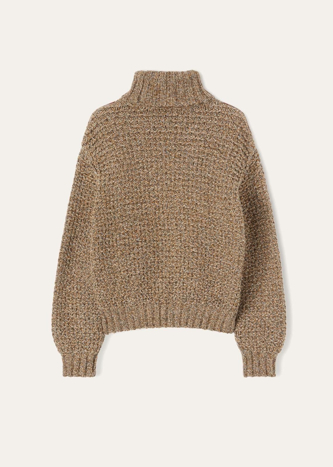 Loro Piana o1srvl11e0824 Sydney Turtleneck Sweater in Multicolor Size XXL / US 16-18 / IT 52-54 - 2 Thumbnail
