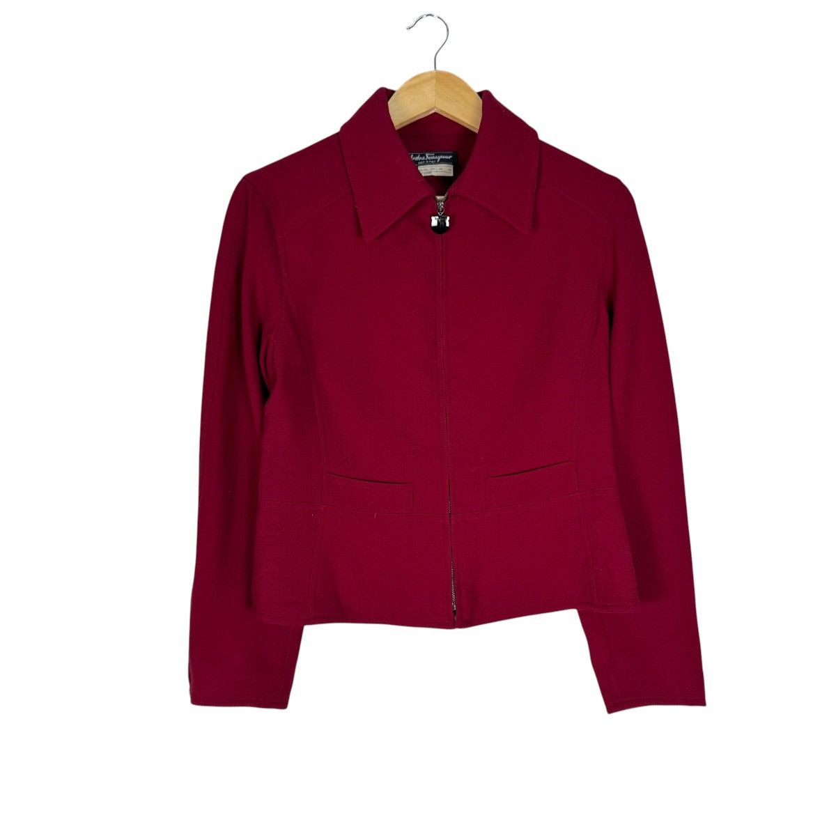 Salvatore Ferragamo 🌟SALVATORE FERRAGAMO ZIPPER JACKET Size S / US 4 / IT 40 - 2 Thumbnail