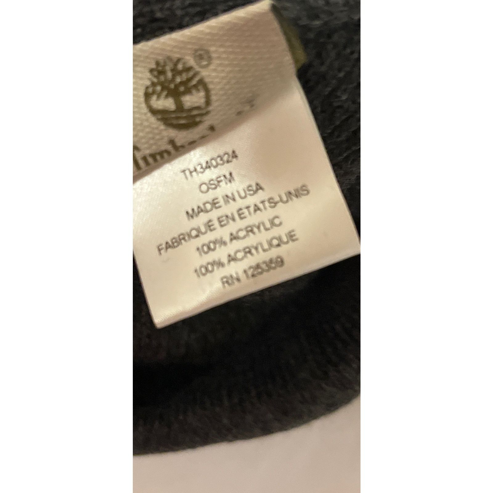 Timberland Timberland 100% Acrylic BEANIE hat Style: TH340324 Size ONE SIZE - 6 Thumbnail