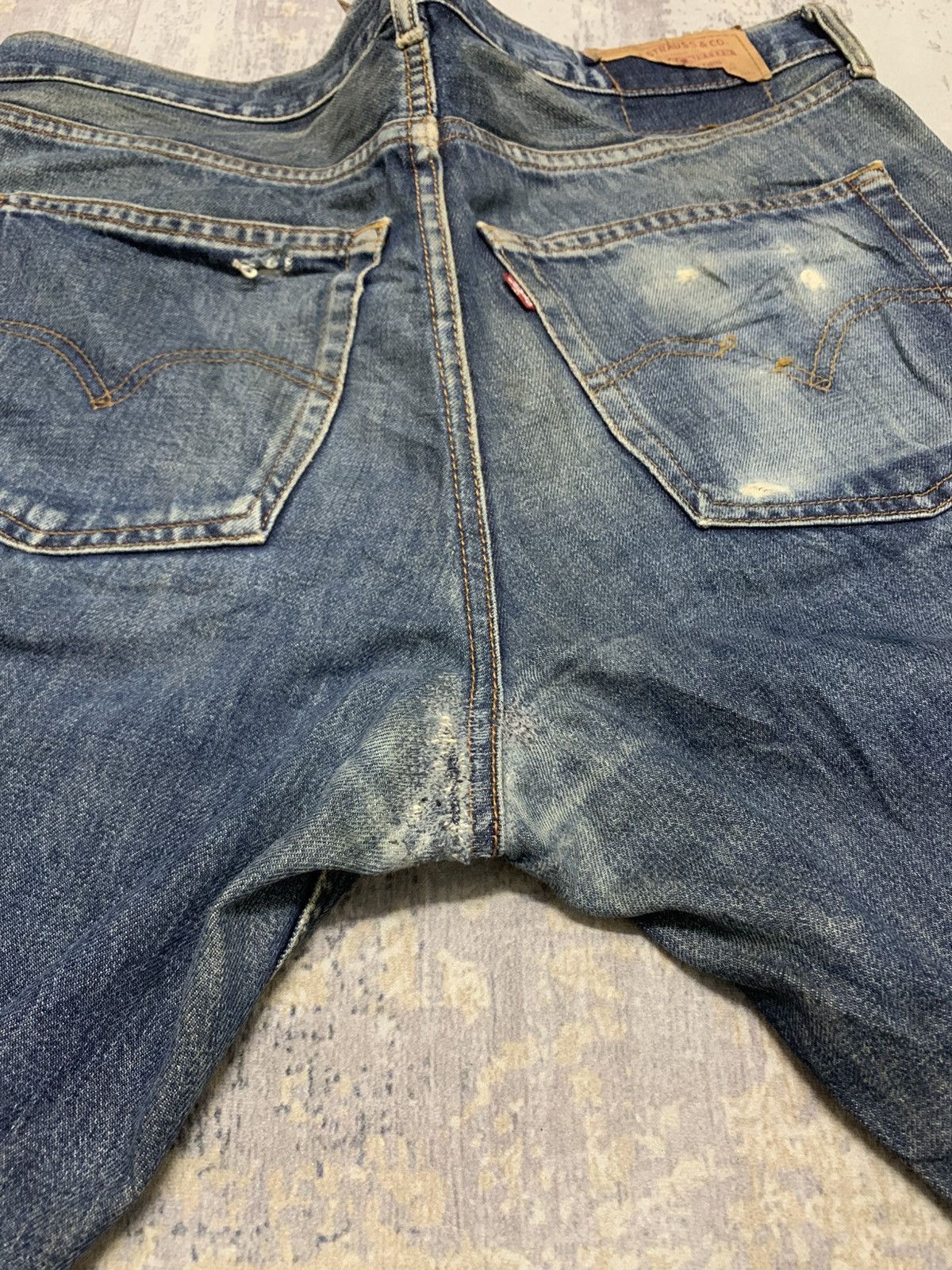 Levi's VTG 90s Levi’s 508 Straight Leg Denim Jeans Faded Wash 38x30 Size US 38 / EU 54 - 10 Thumbnail