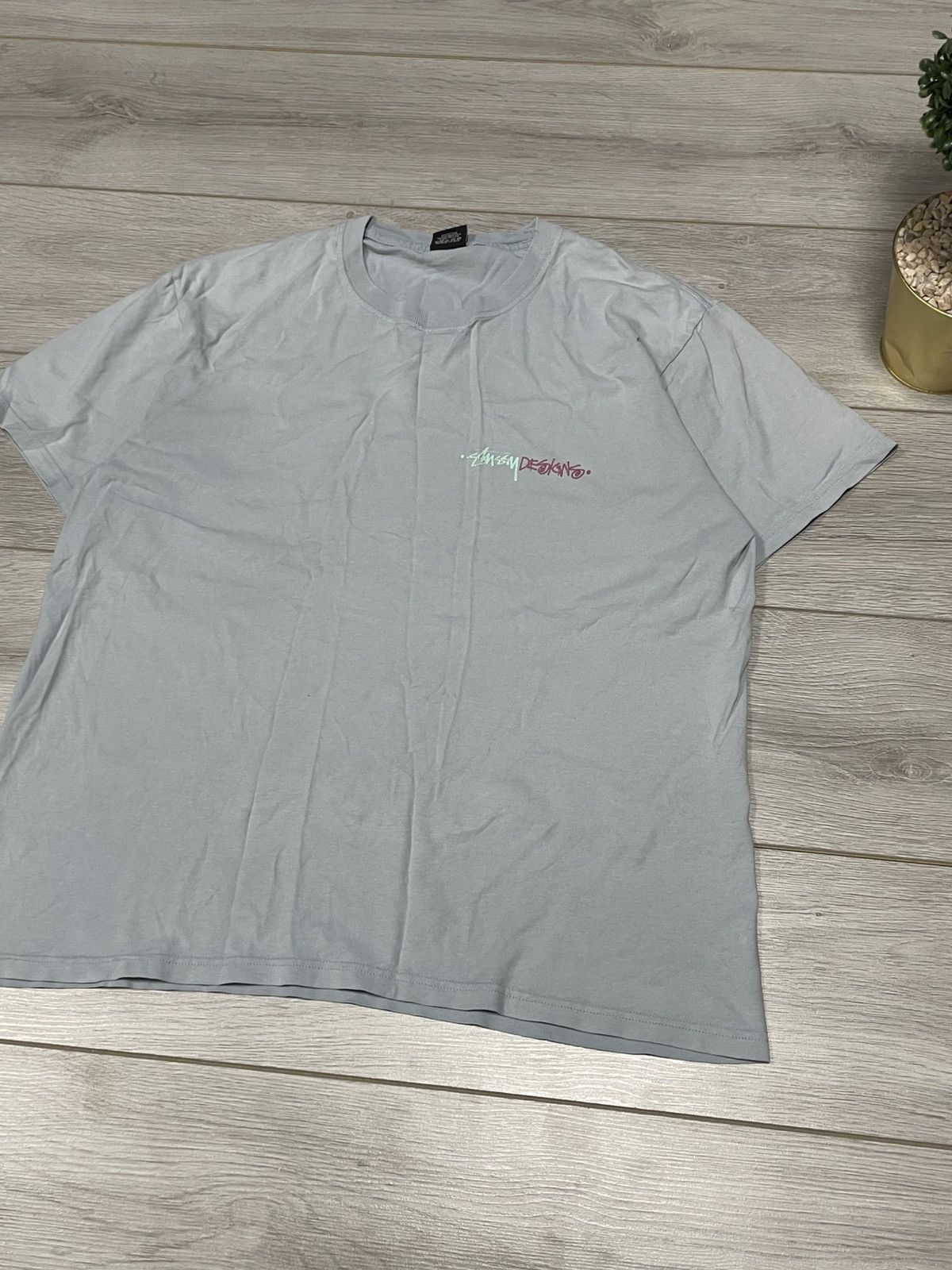 Stussy Stussy big logo Positive Vibration T-shirt Size US L / EU 52-54 / 3 - 3 Thumbnail