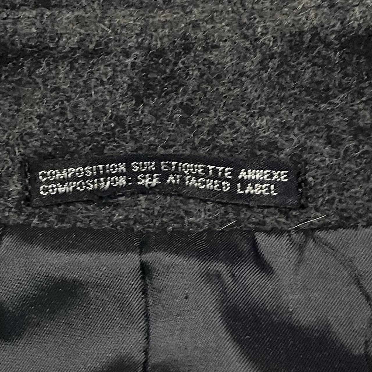 Yohji Yamamoto Vintage Yohji Yamamoto Noue-rue Wool Long Coat Size US S / EU 44-46 / 1 - 7 Thumbnail