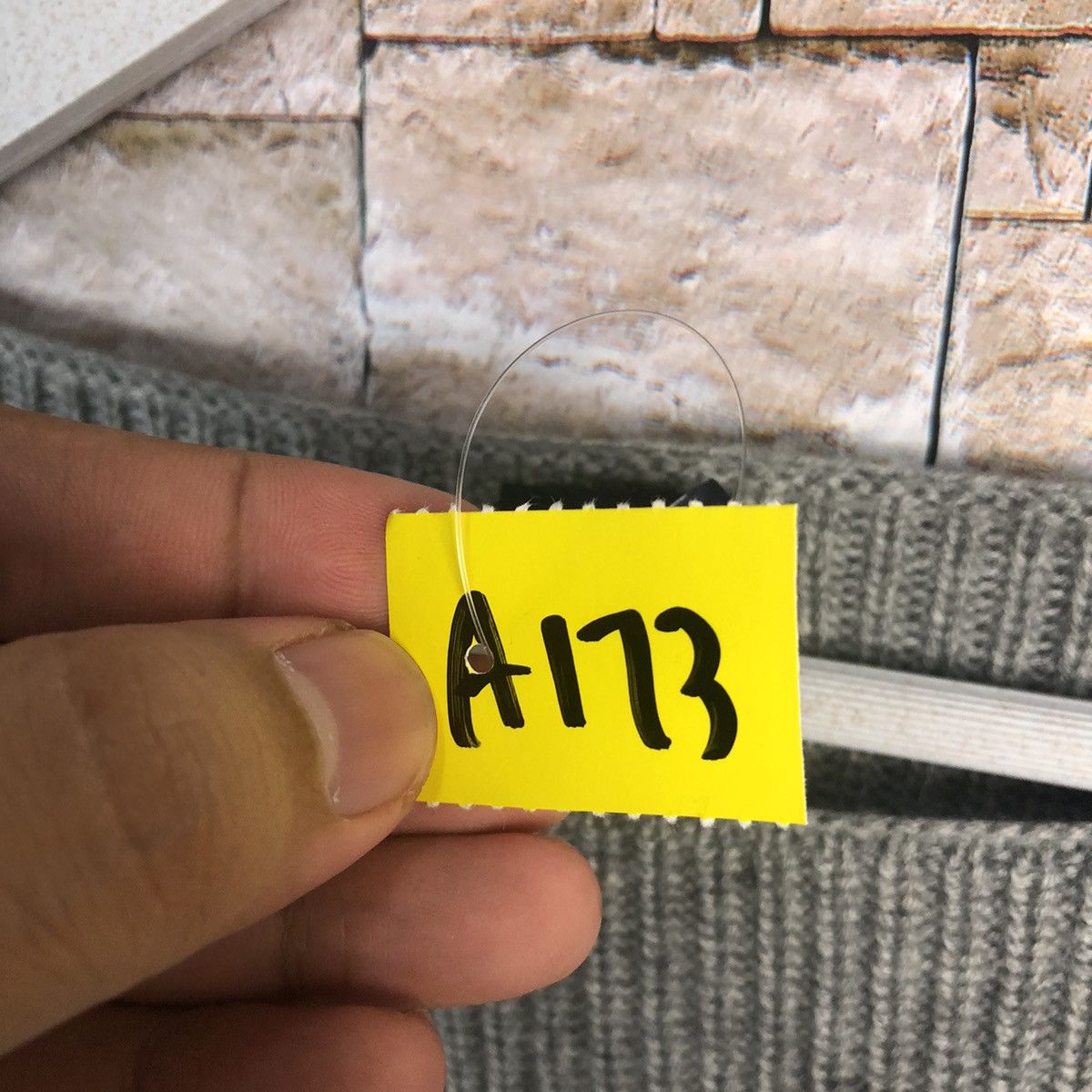 Gap × Homespun Knitwear × OVER THE STRiPES Gap Stripe Grey Knitwear #A173 Size M / US 6-8 / IT 42-44 - 10 Thumbnail