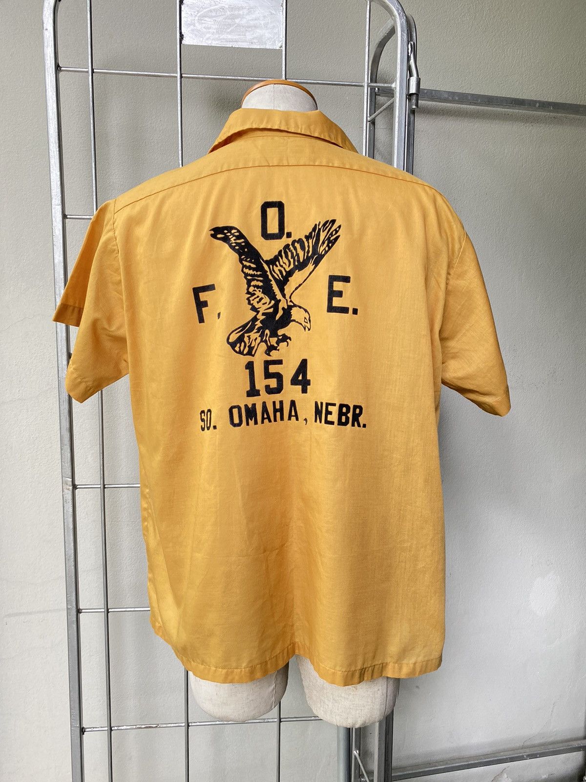 Vintage Hilton Yellow Embroidered Bowling Shirt Size S / US 4 / IT 40 - 9 Thumbnail